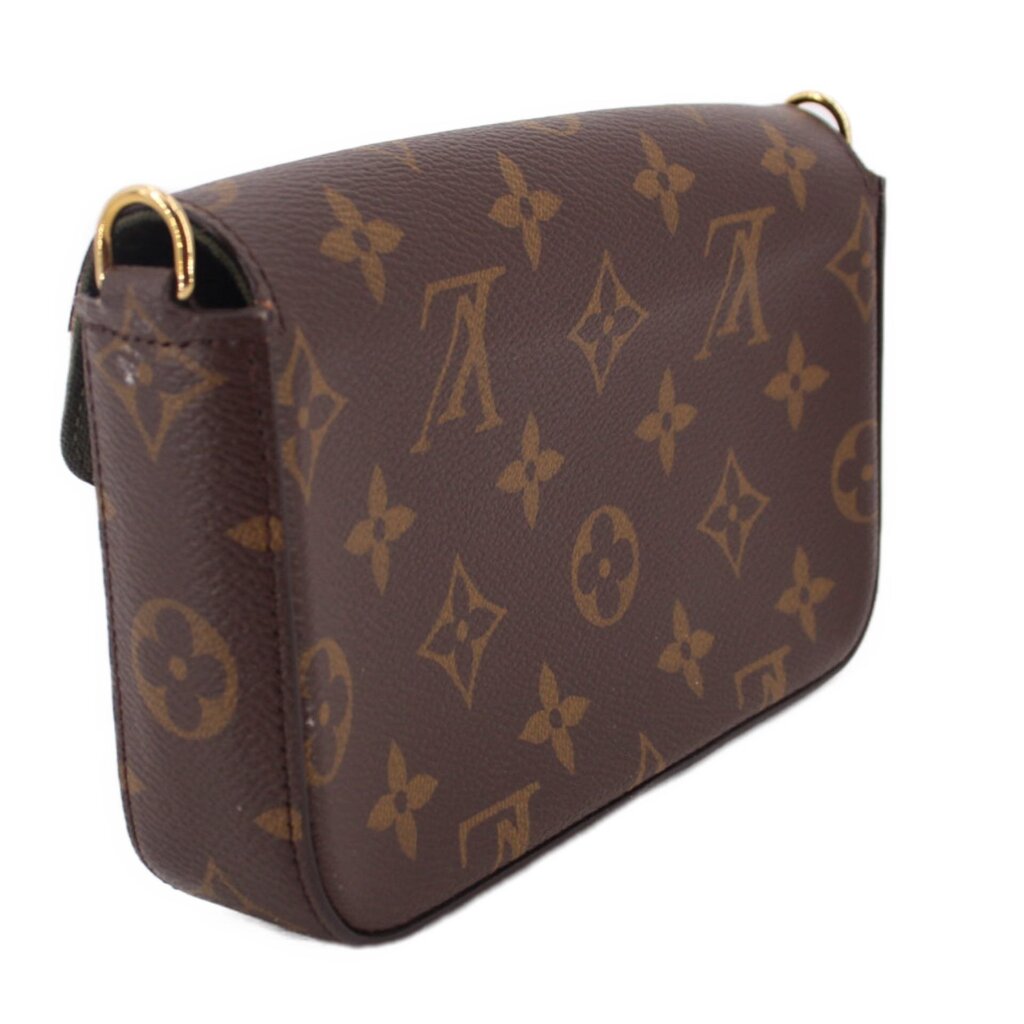 LOUIS VUITTON FELICIE STRAP & GO CROSSBODYS MONOGRAM