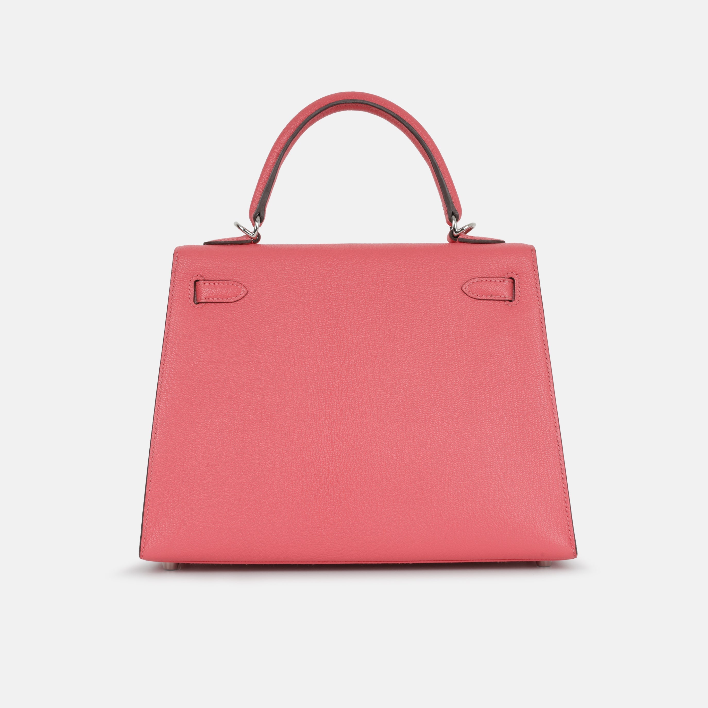 Hermès Kelly 25 - Rose Lipstick Chevre | Palladium Hardware