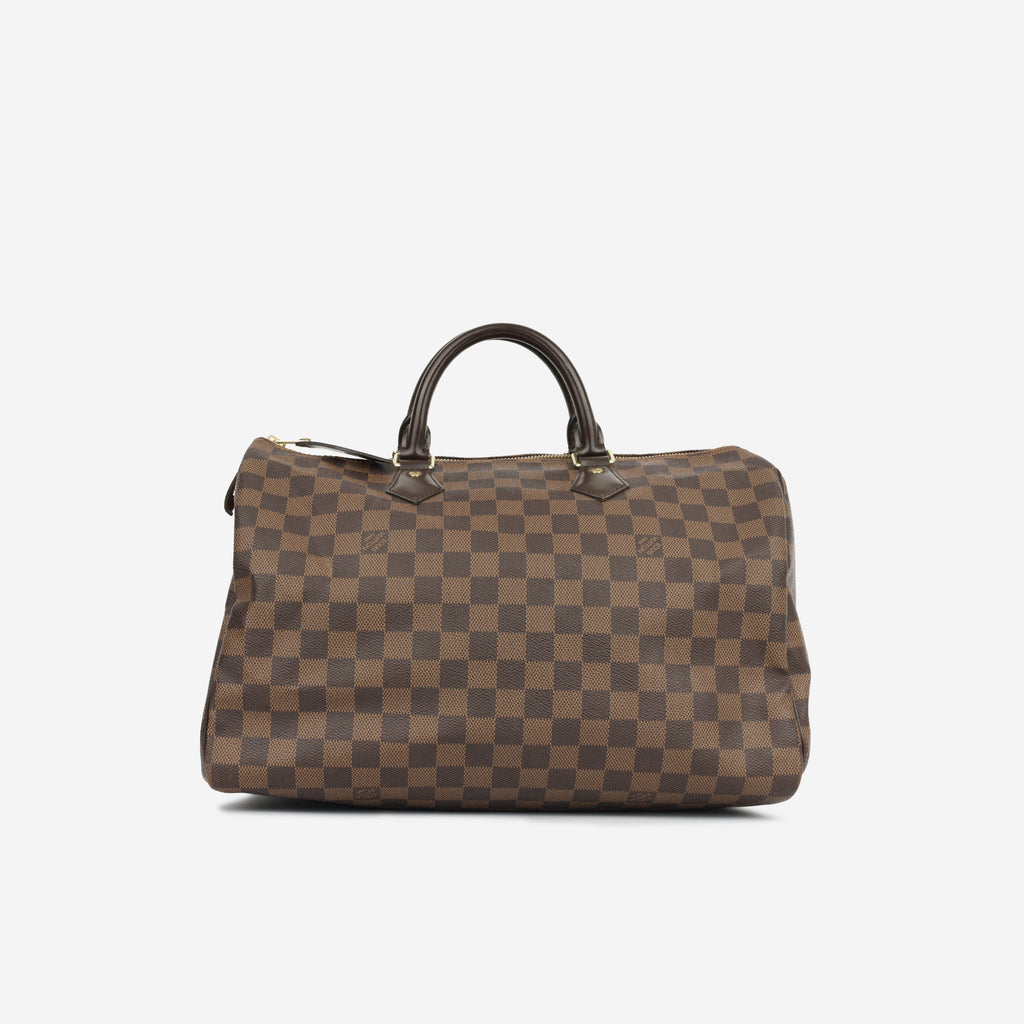 Louis Vuitton Speedy 35 - Damier Ebene | Gold Hardware