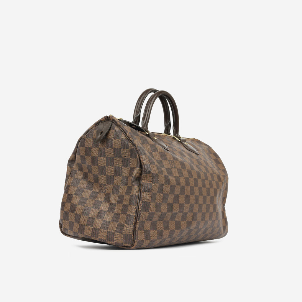 Louis Vuitton Speedy 35 - Damier Ebene | Gold Hardware