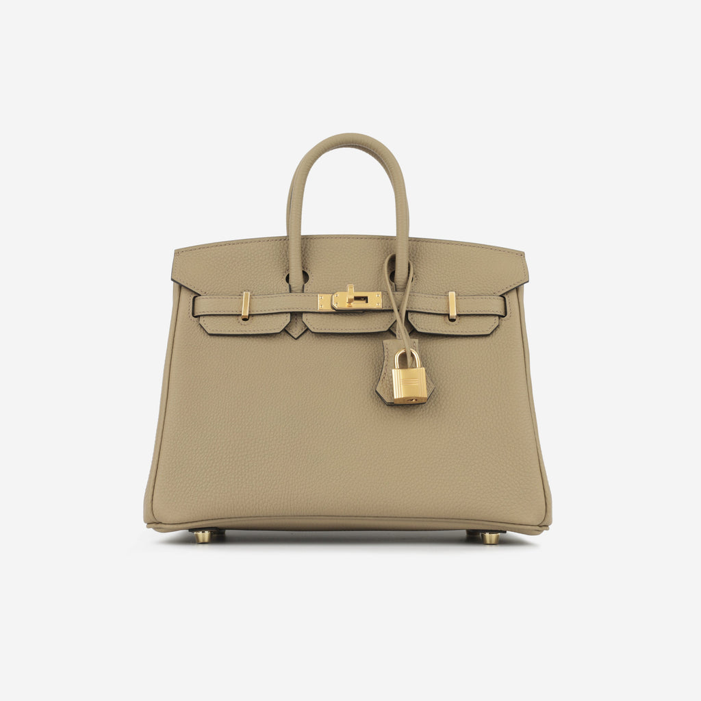 Birkin 25 - Beige Marfa | Gold  hardware