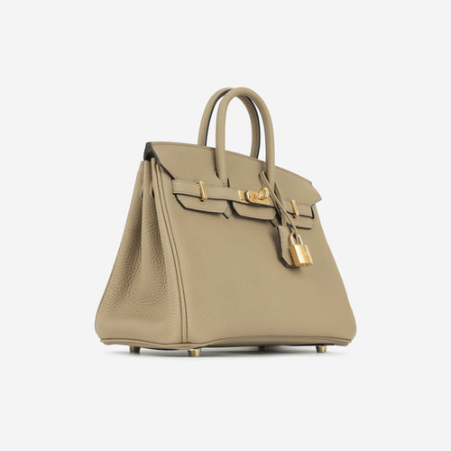 Birkin 25 - Beige Marfa | Gold  hardware