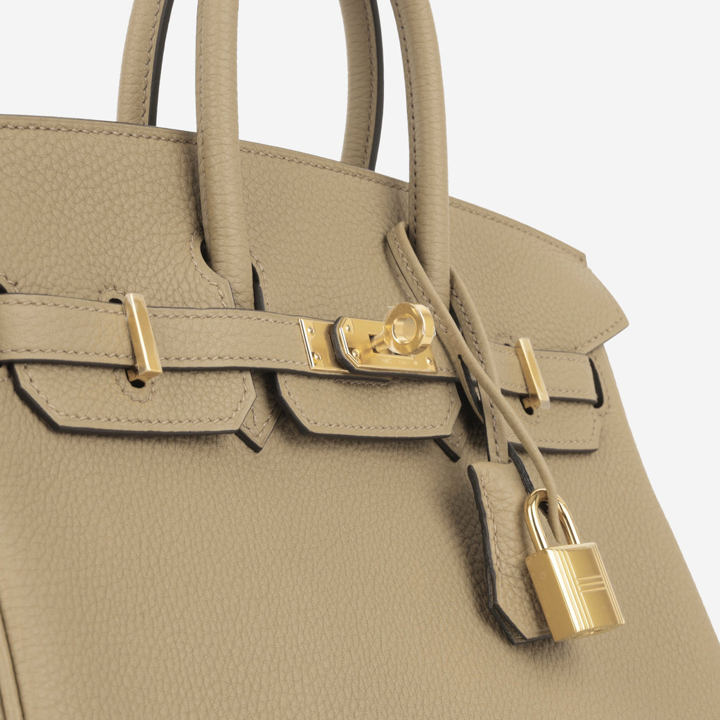 Birkin 25 - Beige Marfa | Gold  hardware