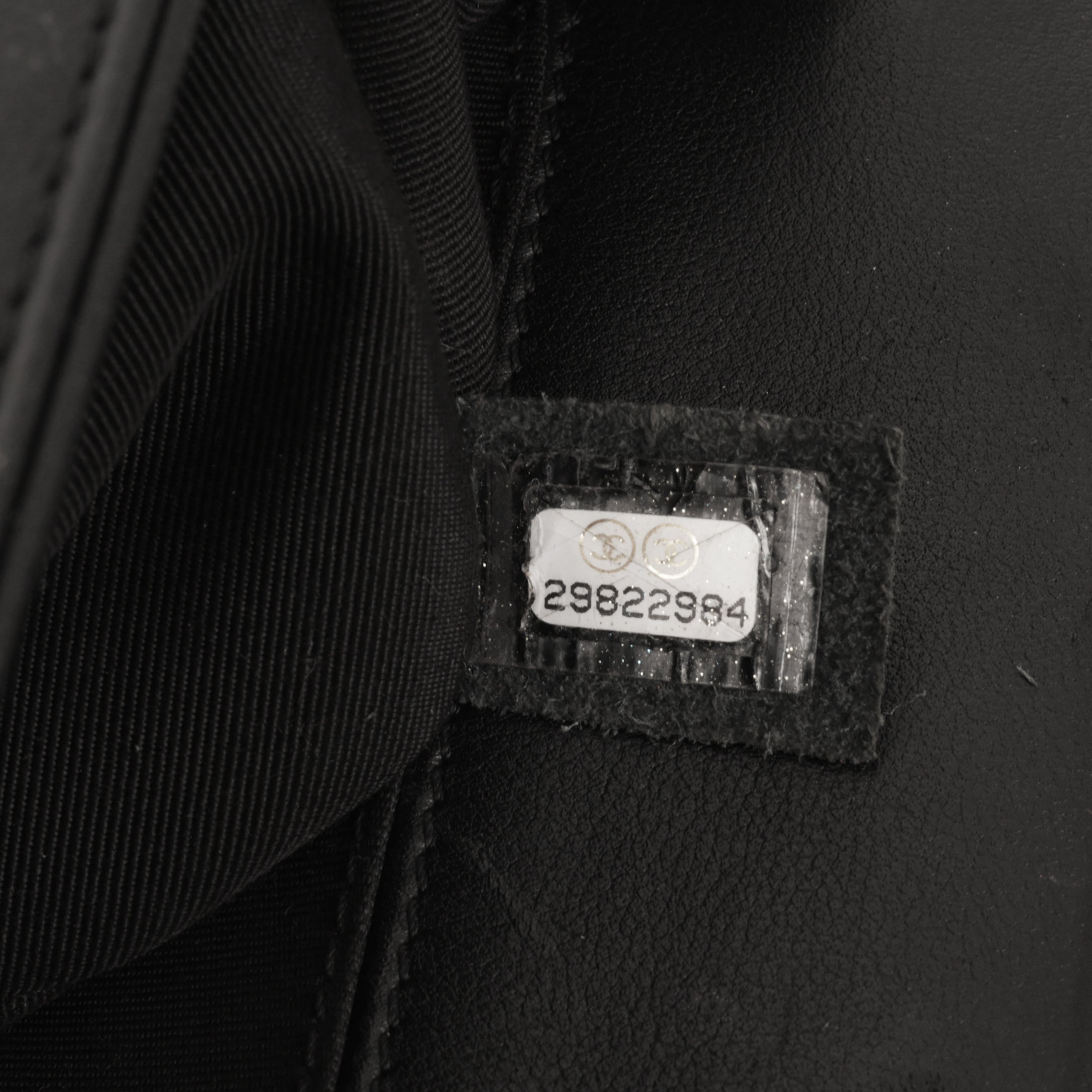 Chanel Old Medium Boy Bag - Black Lambskin | Ruthenium Hardware