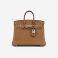 Birkin 25 - Fauve Barenia | Palladium hardware