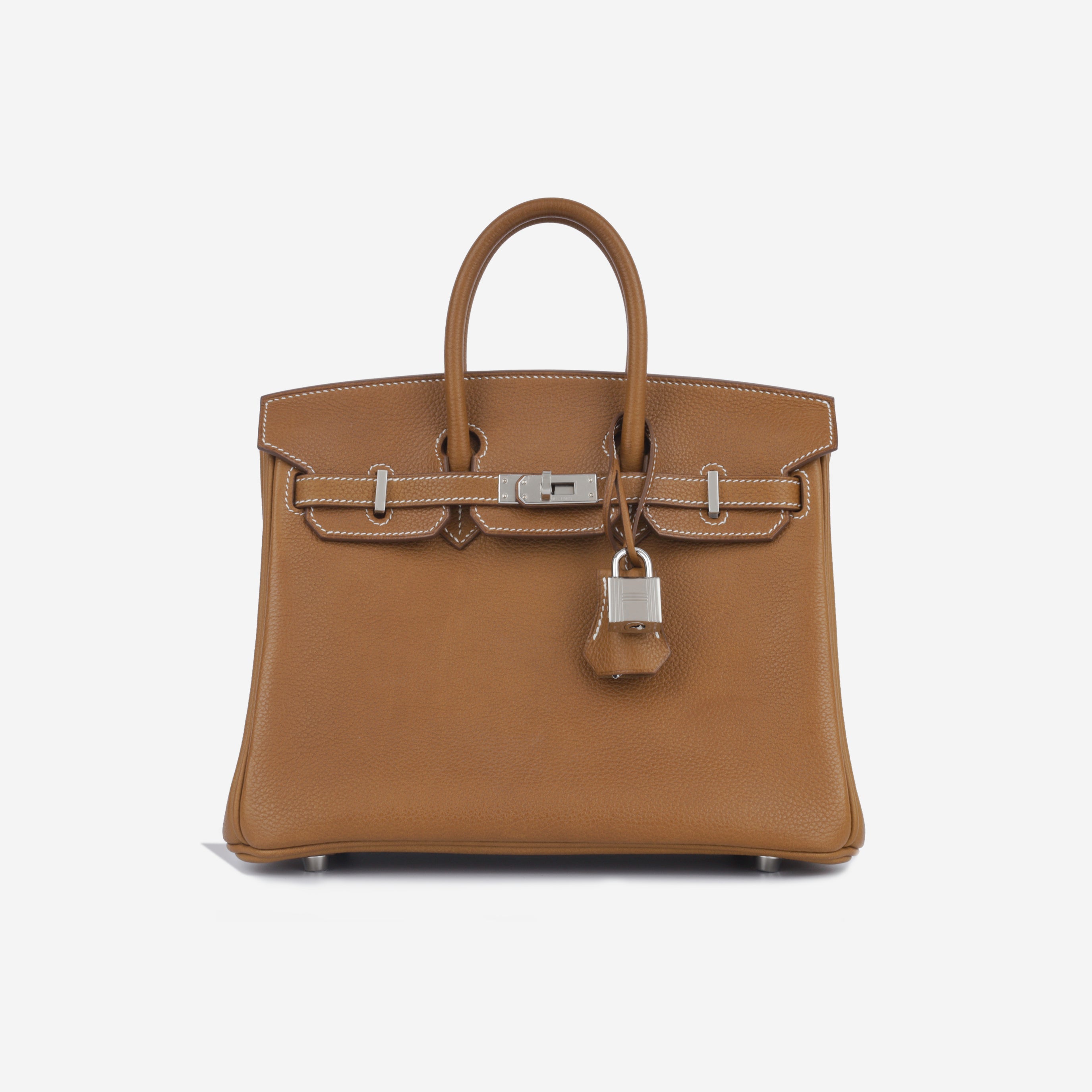 Birkin 25 - Fauve Barenia | Palladium hardware