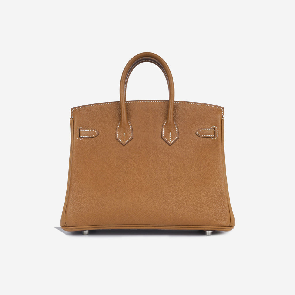 Birkin 25 - Fauve Barenia | Palladium hardware