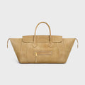 Celine MEDIUM NEW LUGGAGE IN SUPPLE SHINY LAMBSKIN 2025