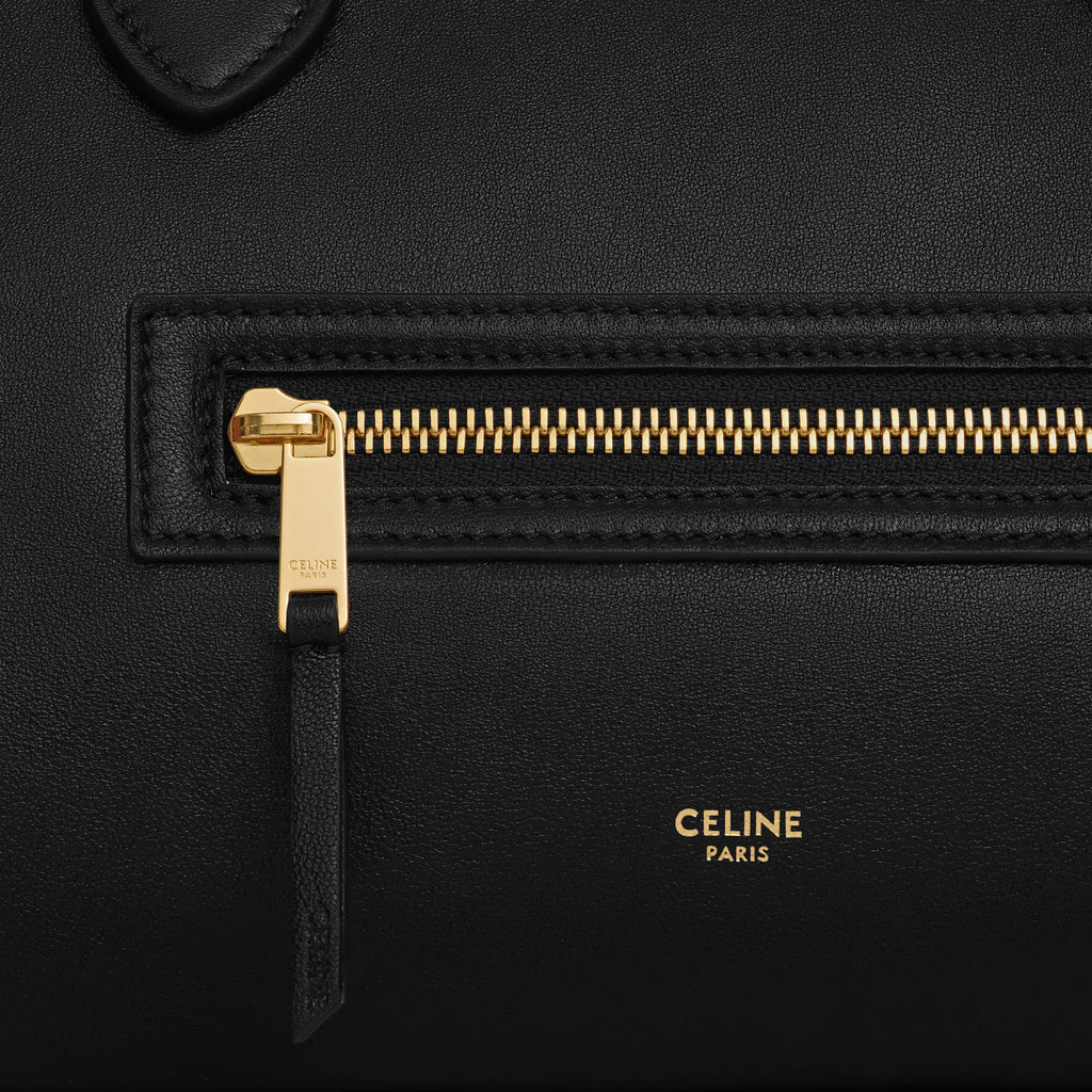 Celine MEDIUM NEW LUGGAGE IN SUPPLE SHINY LAMBSKIN 2025
