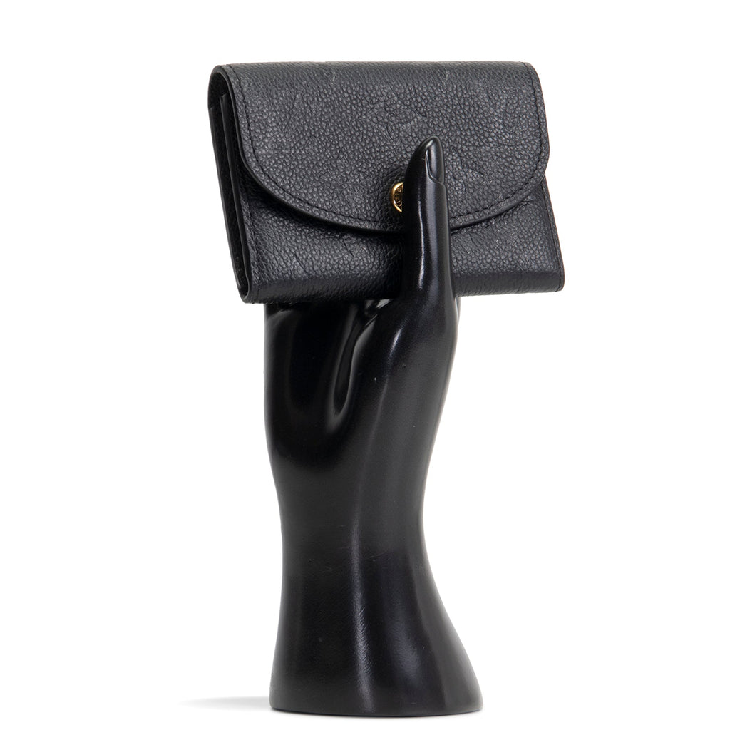 LOUIS VUITTON Rosalie Coin Purse Empriente - Black