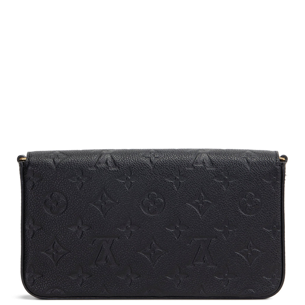 LOUIS VUITTON Empreinte Felicie Pochette - Black