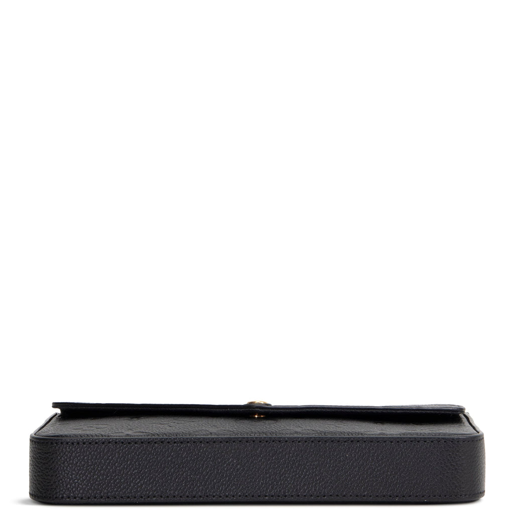 LOUIS VUITTON Empreinte Felicie Pochette - Black