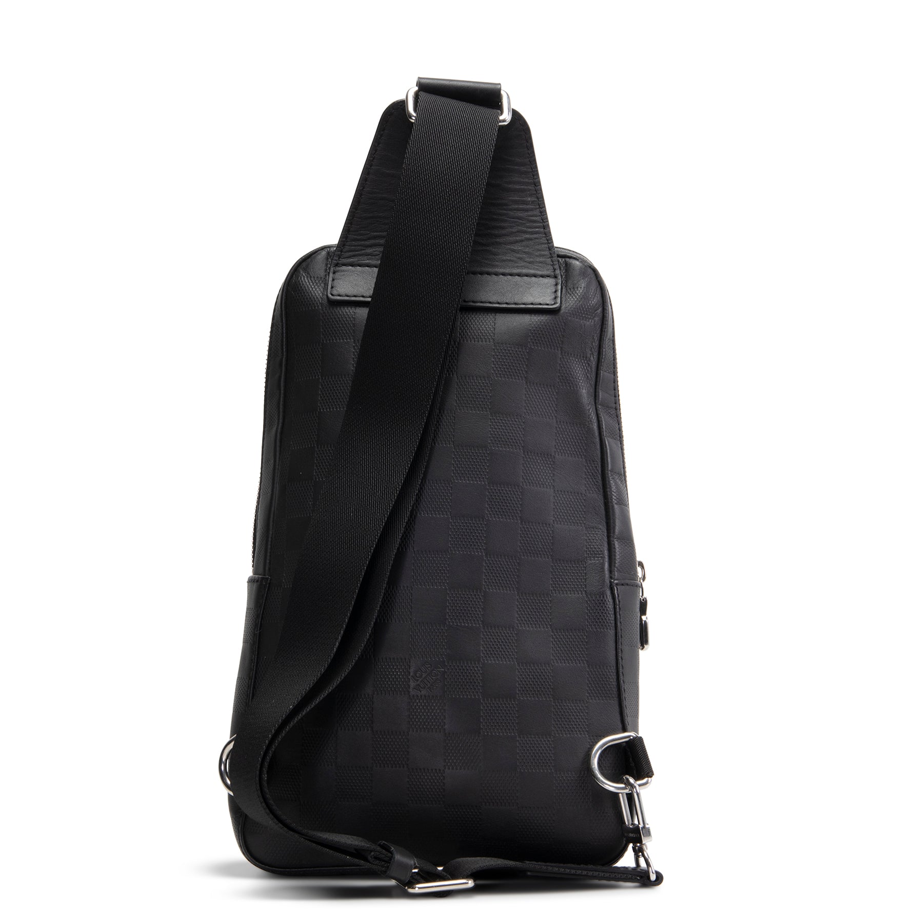 LOUIS VUITTON Damier Infini Avenue Sling - Black