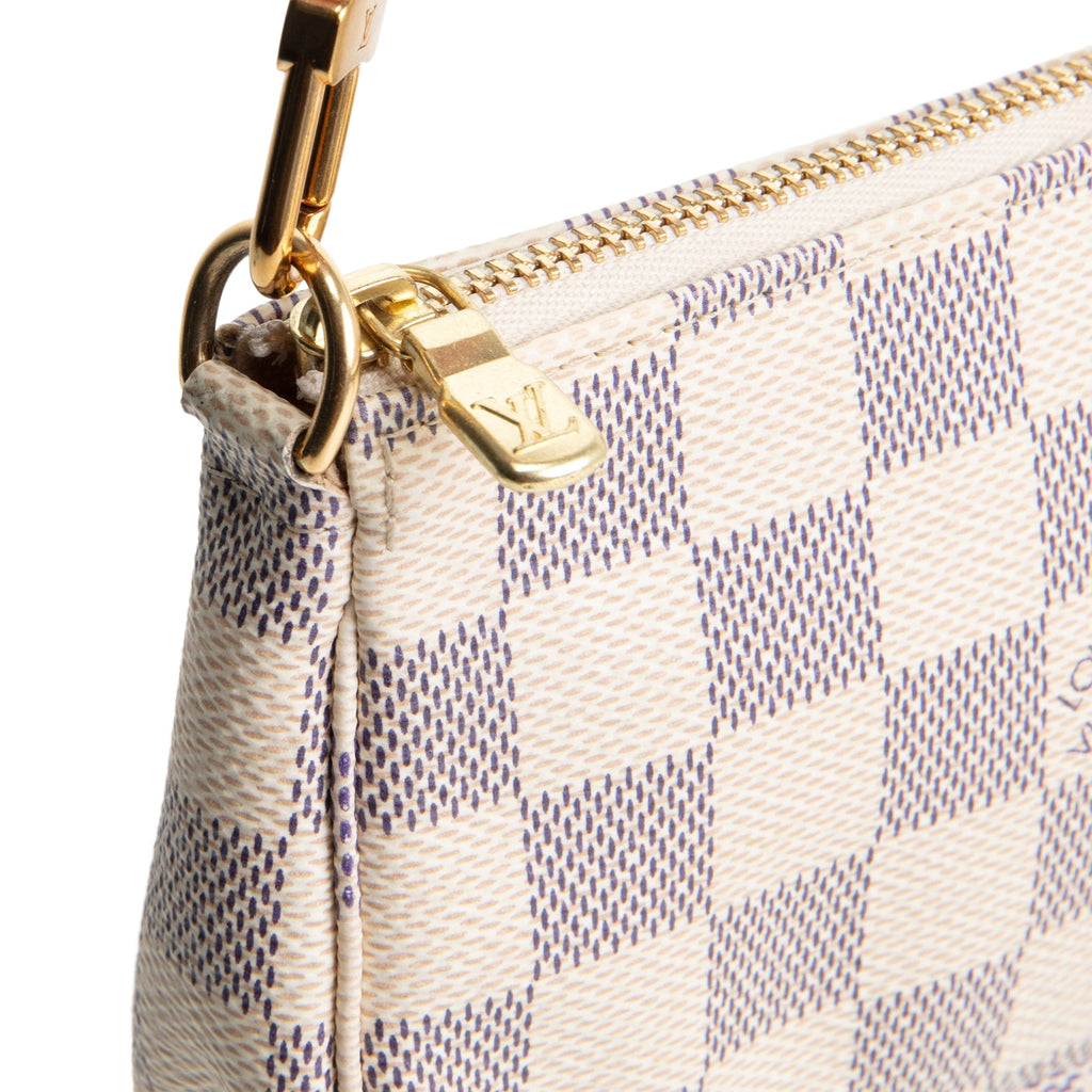 LOUIS VUITTON Damier Azur Mini Pochette Accessoires