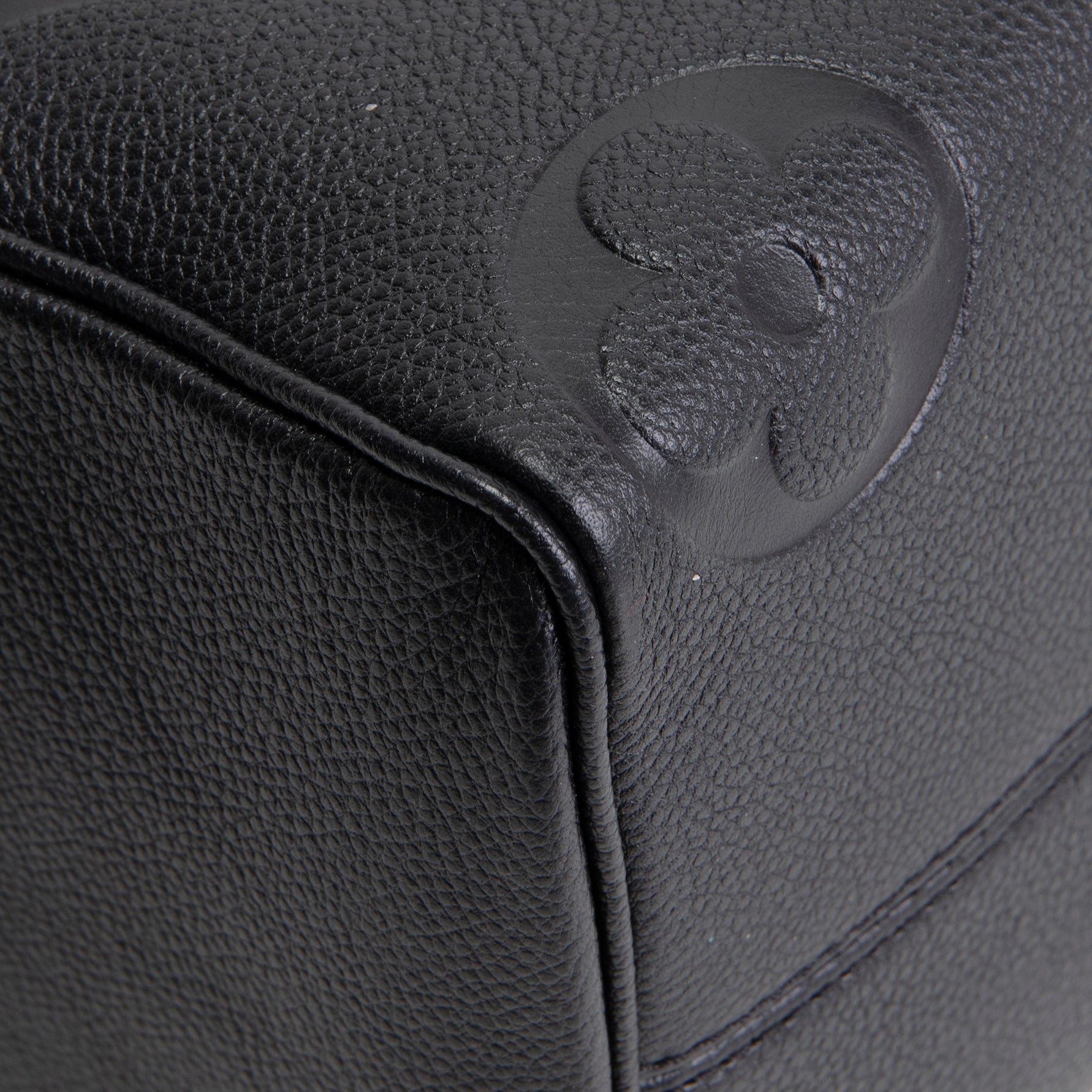 LOUIS VUITTON Monogram Empreinte Speedy Bandouilere 25 - Black