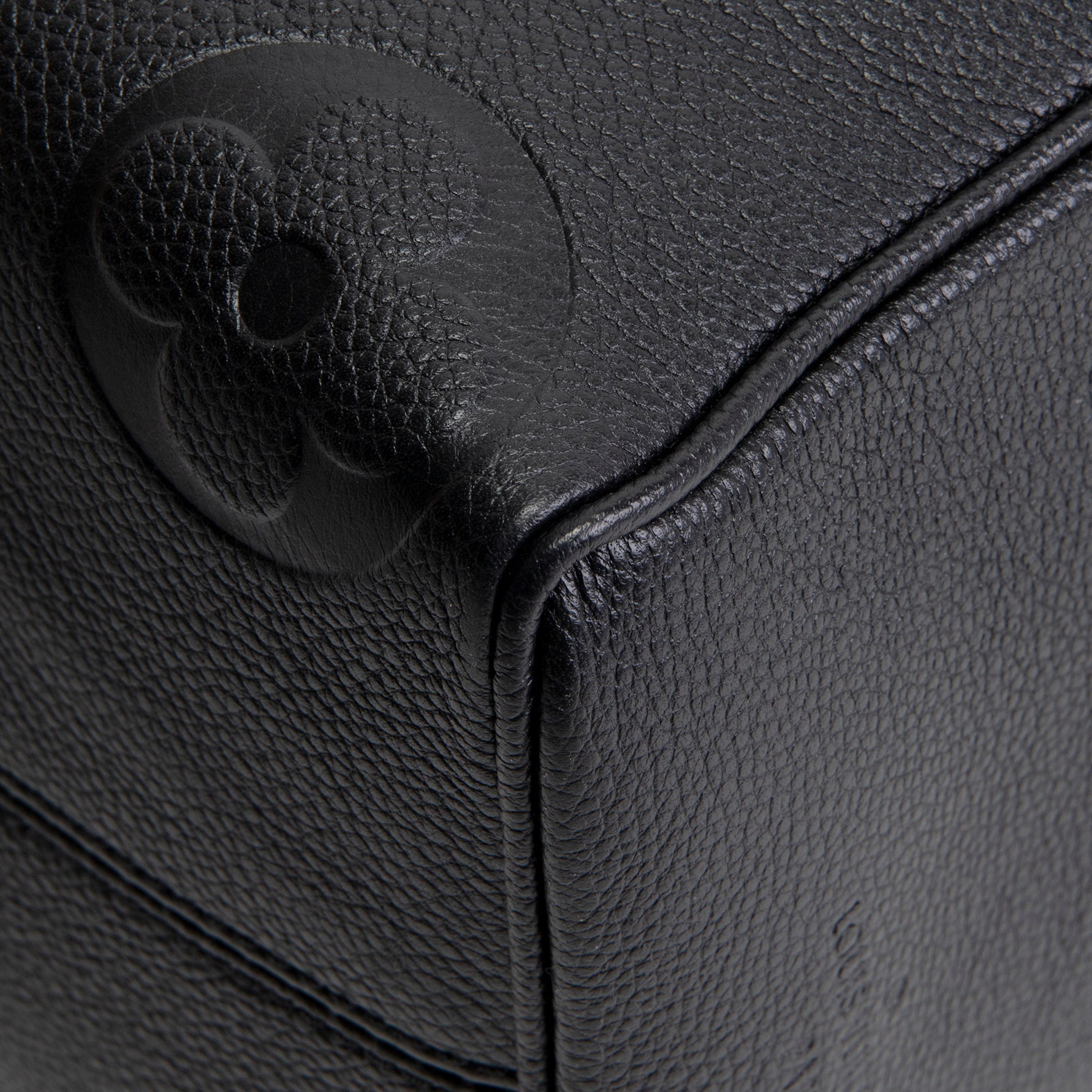 LOUIS VUITTON Monogram Empreinte Speedy Bandouilere 25 - Black