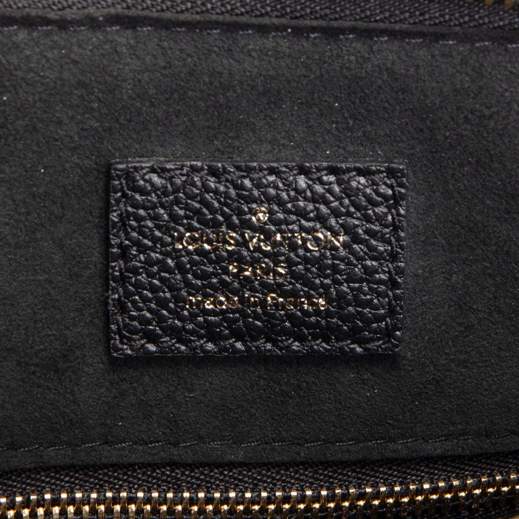LOUIS VUITTON Monogram Empreinte Speedy Bandouilere 25 - Black