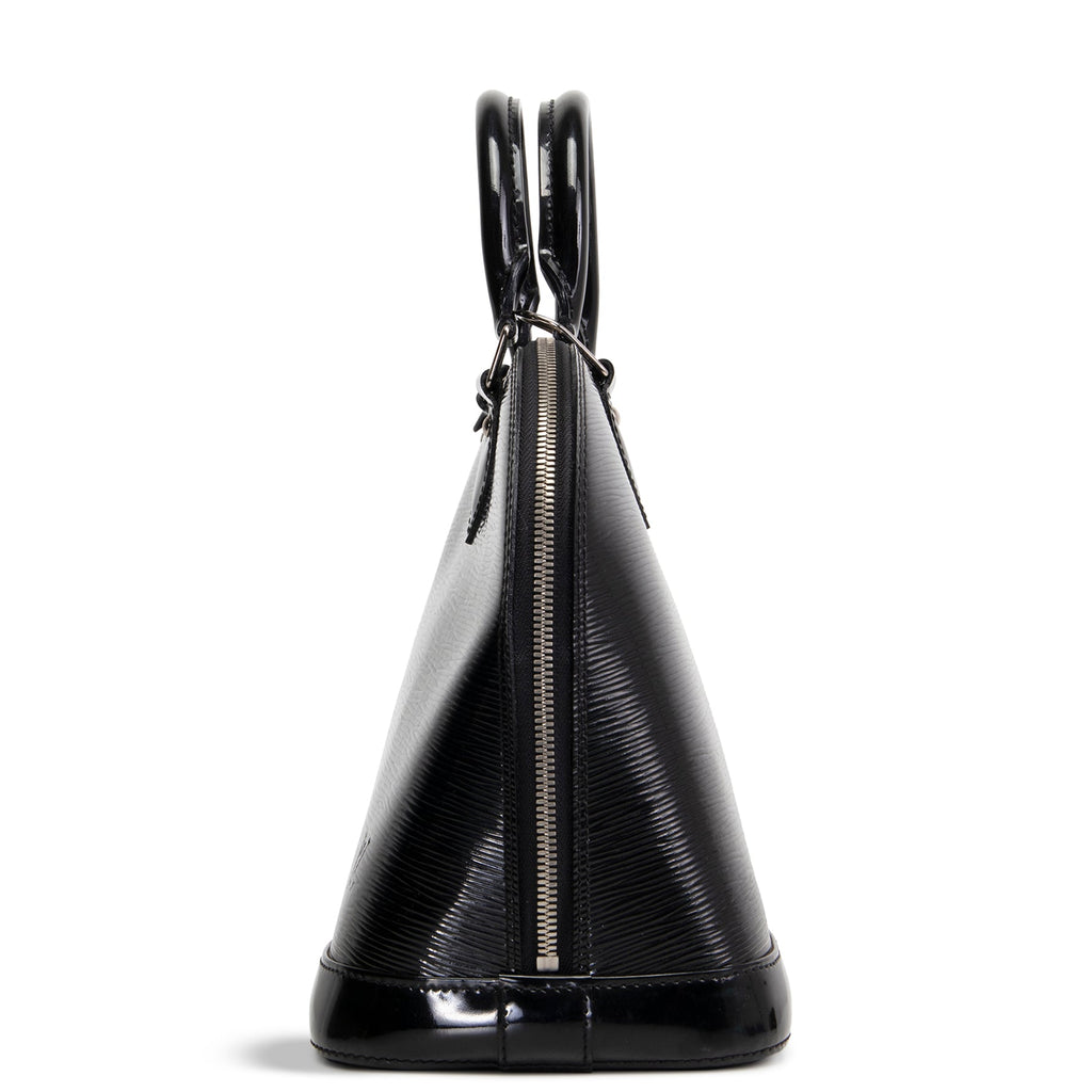LOUIS VUITTON Electric Epi Leather Alma PM - Black