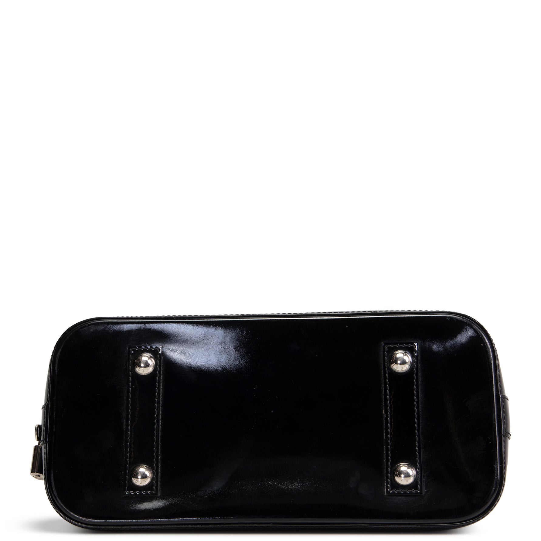 LOUIS VUITTON Electric Epi Leather Alma PM - Black