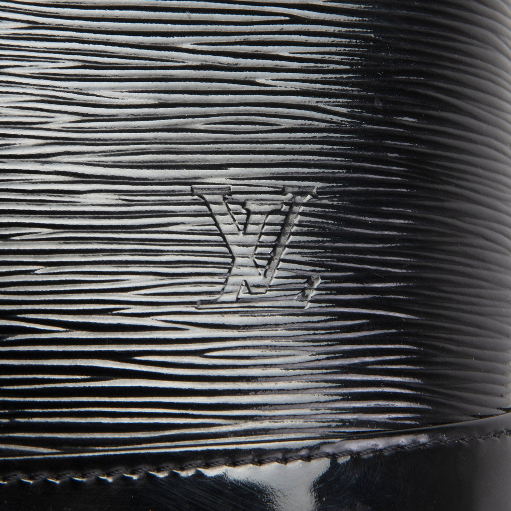 LOUIS VUITTON Electric Epi Leather Alma PM - Black
