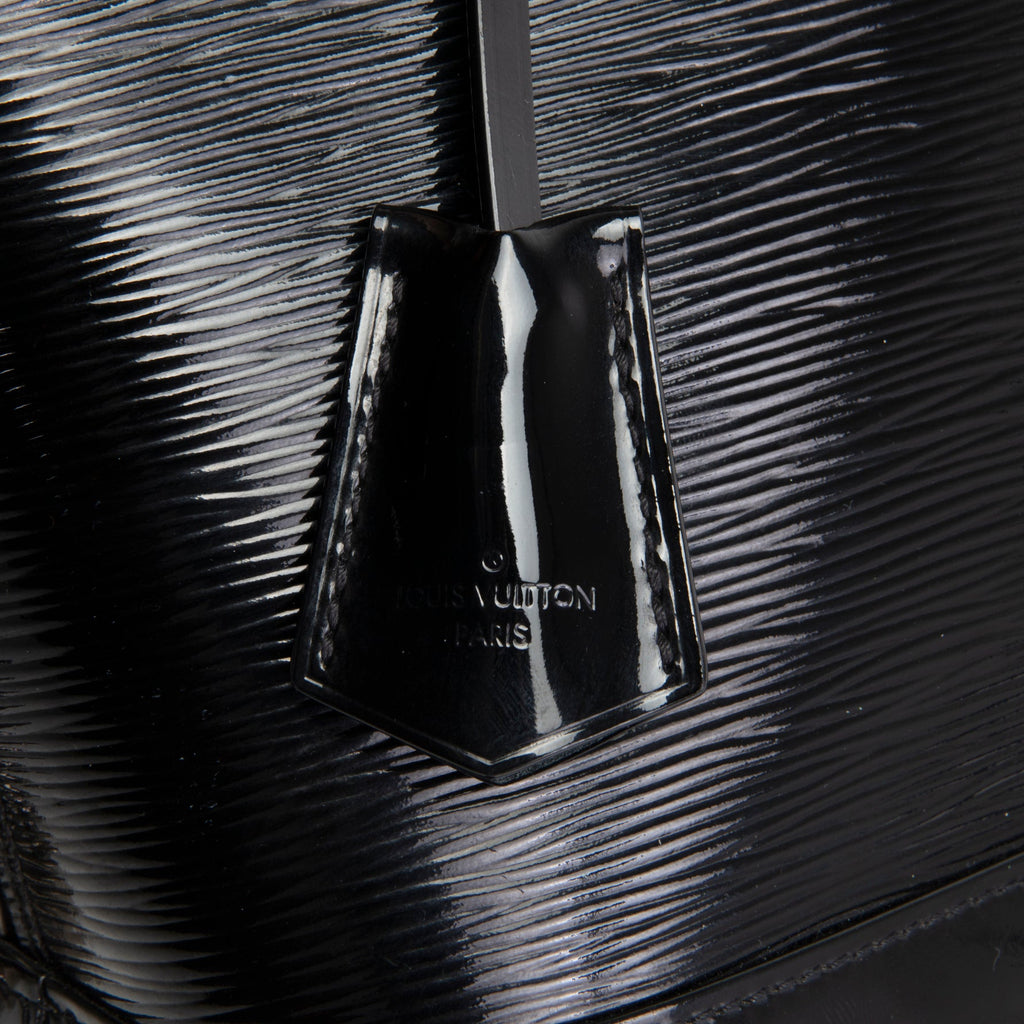 LOUIS VUITTON Electric Epi Leather Alma PM - Black