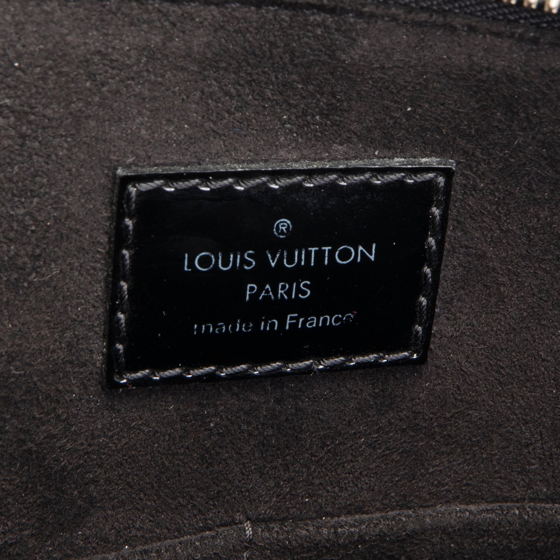 LOUIS VUITTON Electric Epi Leather Alma PM - Black