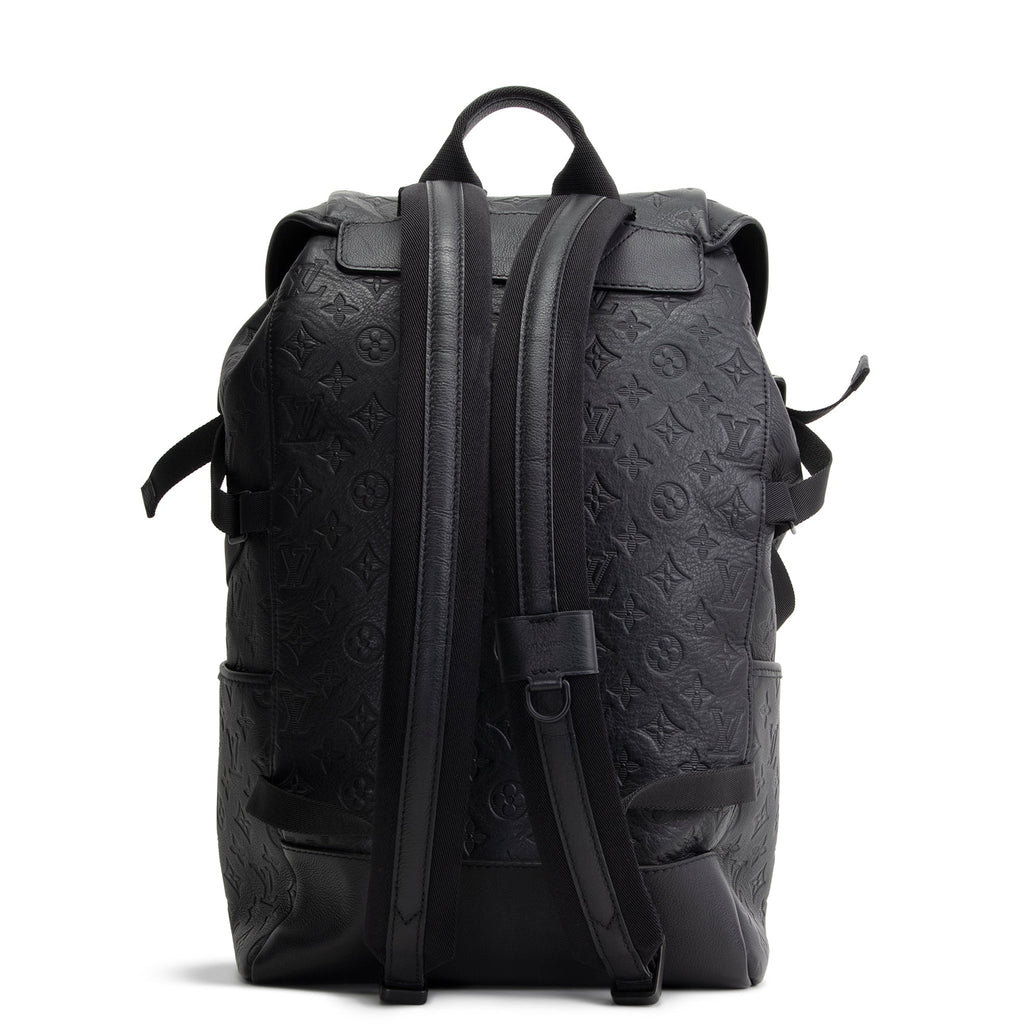 LOUIS VUITTON Monogram Shadow Getaway Backpack - Black