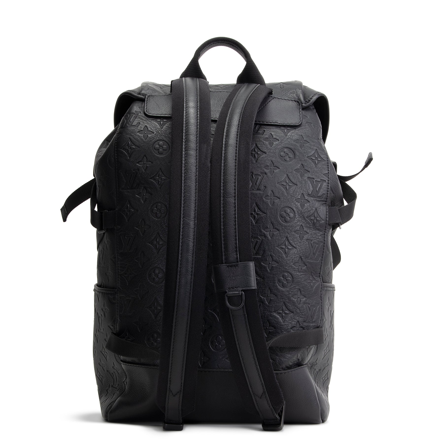 LOUIS VUITTON Monogram Shadow Getaway Backpack - Black
