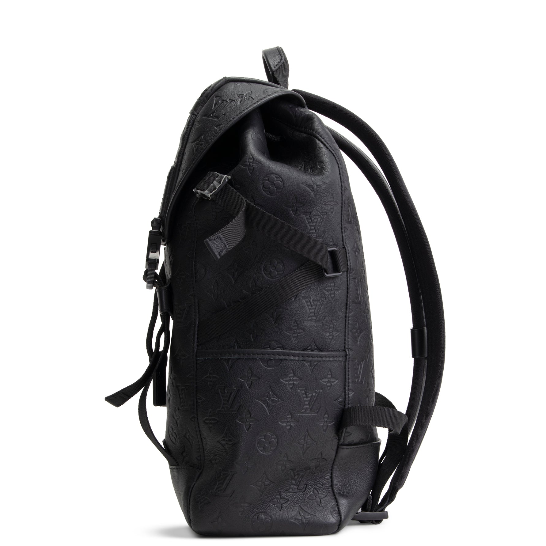 LOUIS VUITTON Monogram Shadow Getaway Backpack - Black