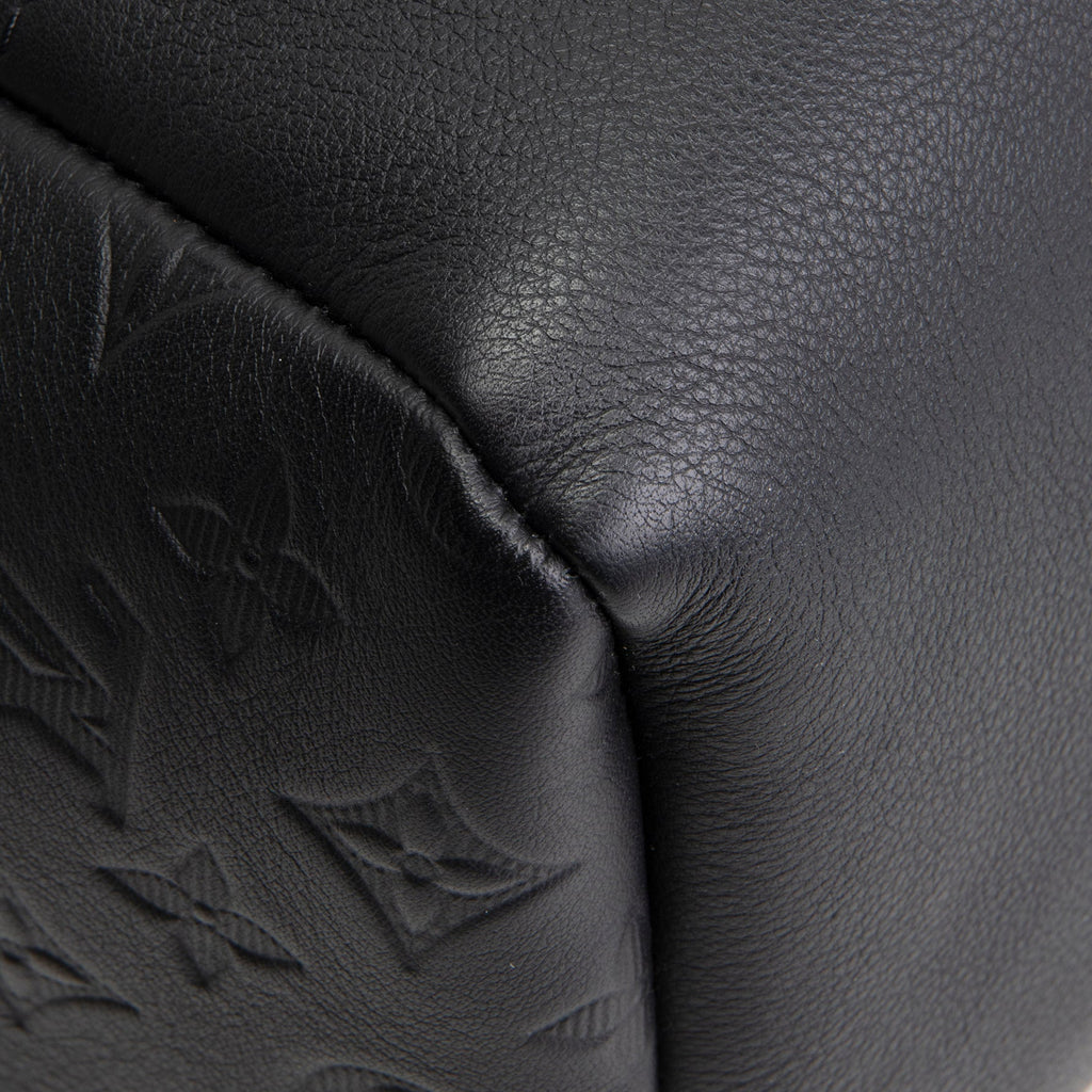 LOUIS VUITTON Monogram Shadow Getaway Backpack - Black