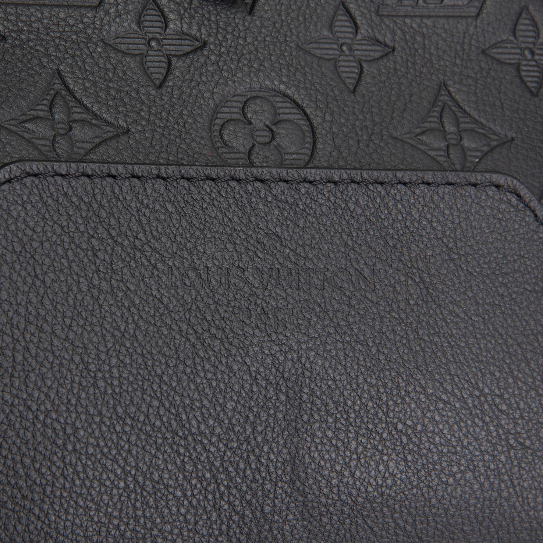 LOUIS VUITTON Monogram Shadow Getaway Backpack - Black