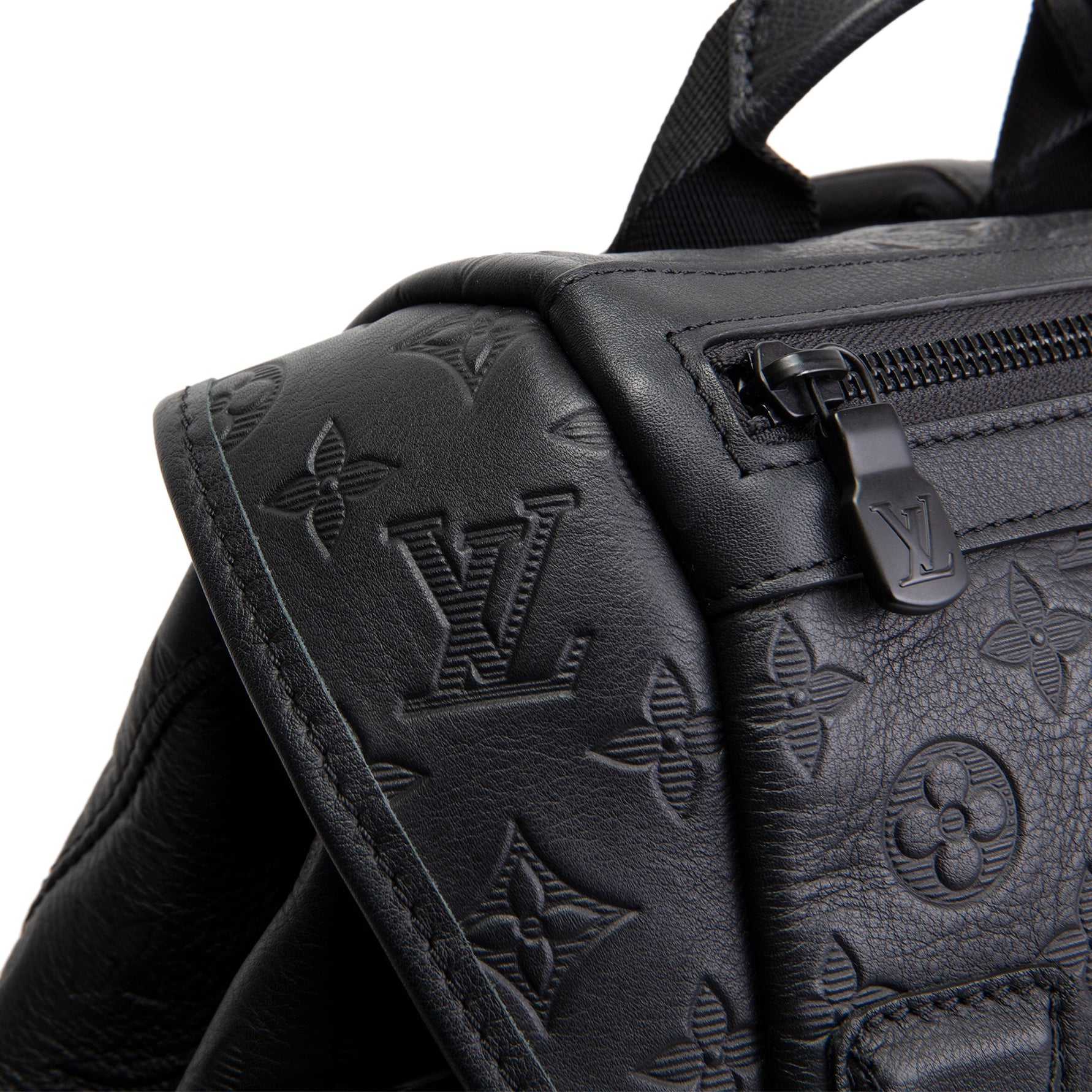 LOUIS VUITTON Monogram Shadow Getaway Backpack - Black
