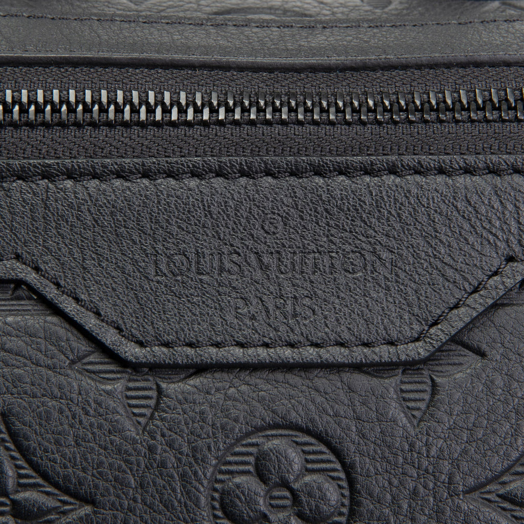 LOUIS VUITTON Monogram Shadow Getaway Backpack - Black