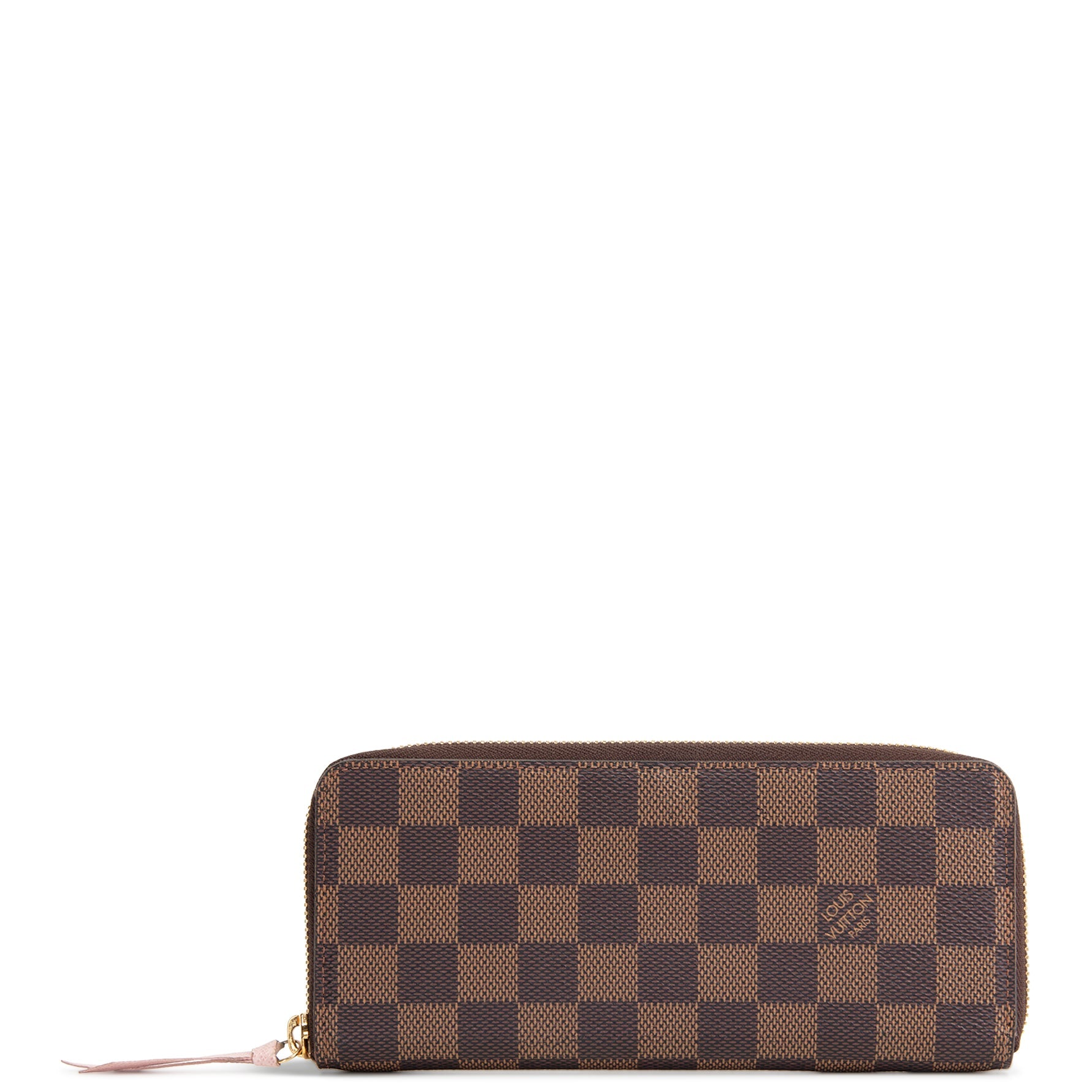 LOUIS VUITTON Damier Ebene Clemence Wallet