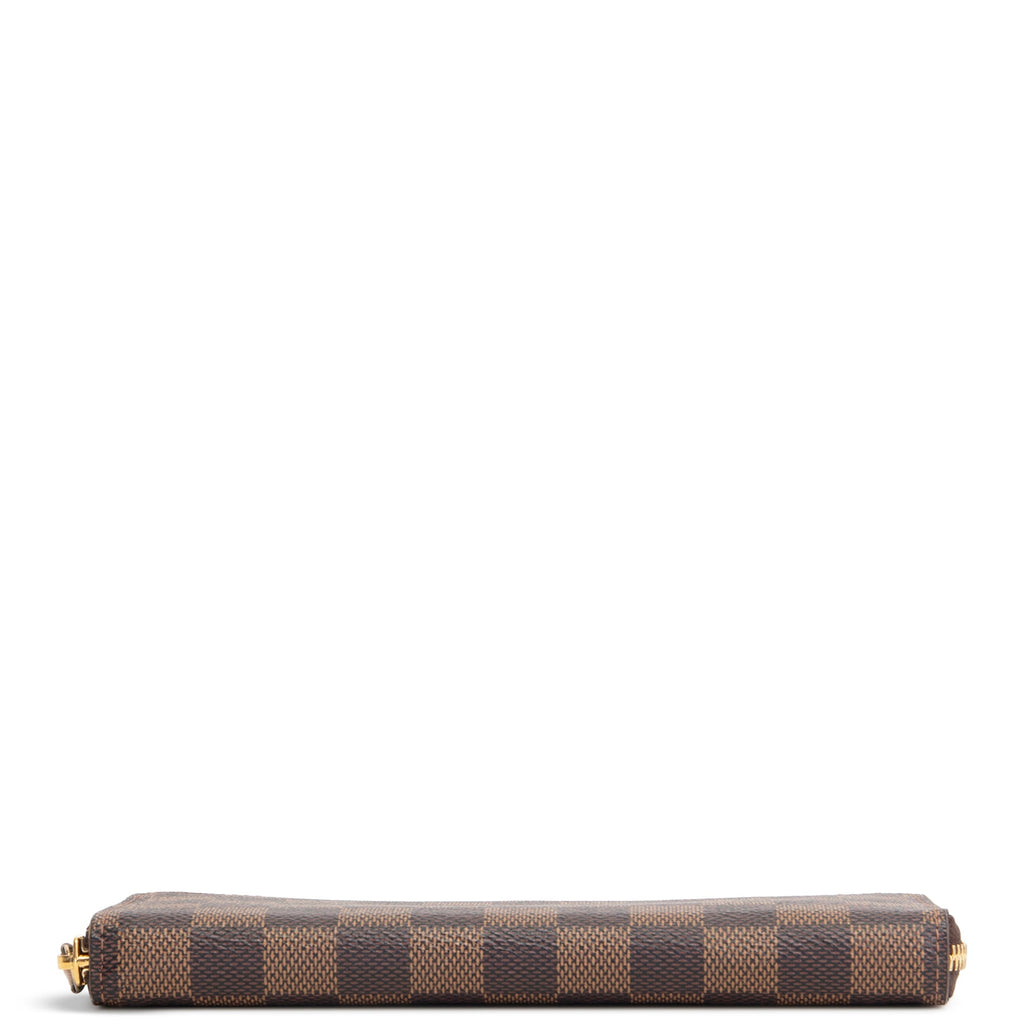 LOUIS VUITTON Damier Ebene Clemence Wallet