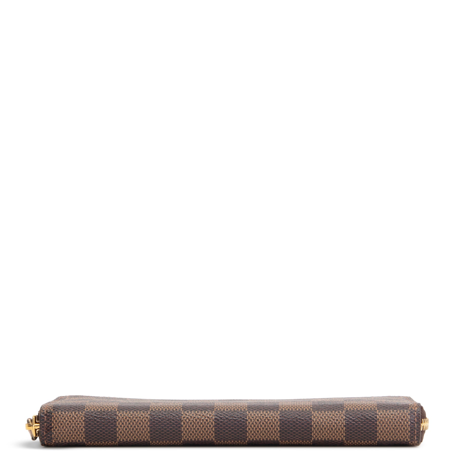 LOUIS VUITTON Damier Ebene Clemence Wallet