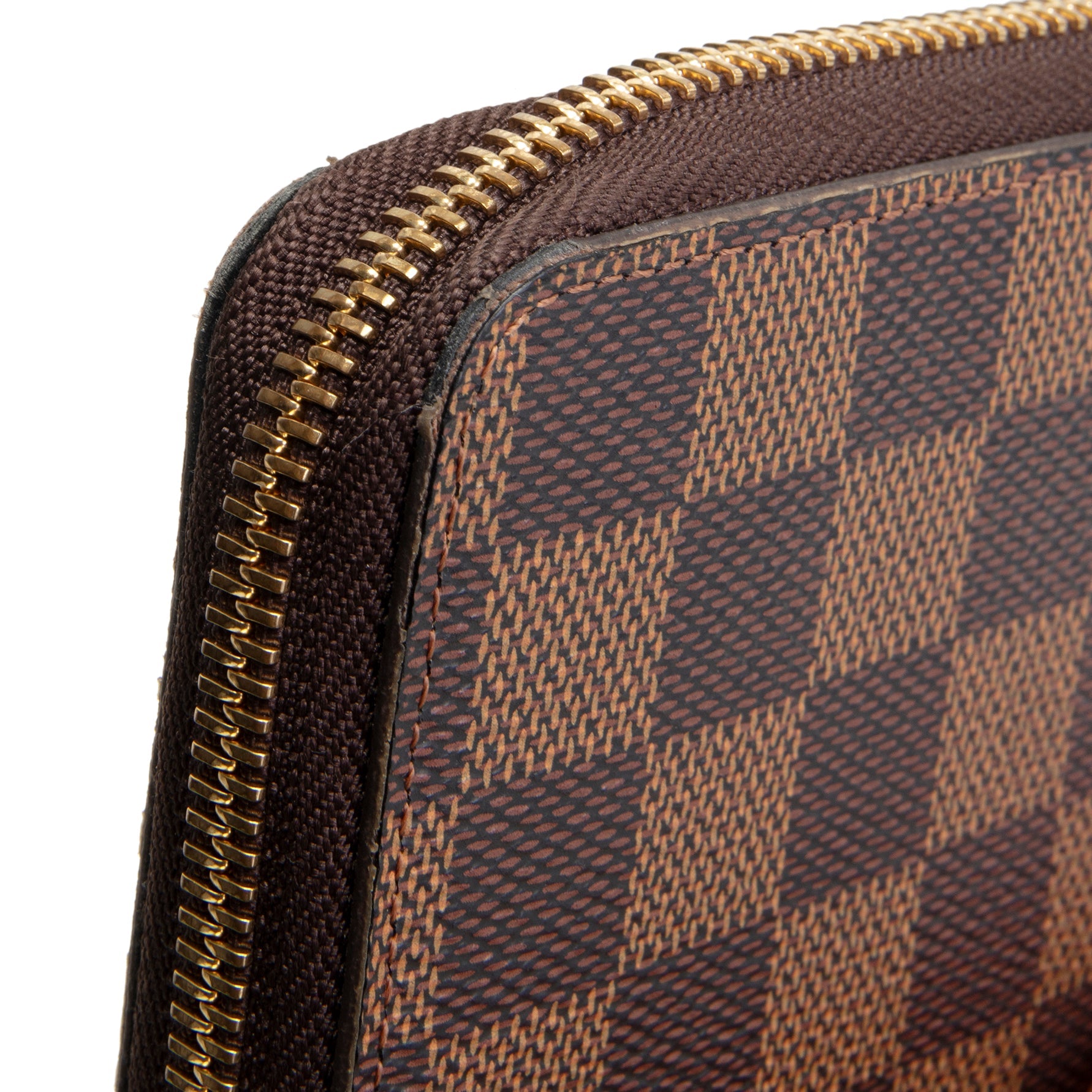 LOUIS VUITTON Damier Ebene Clemence Wallet