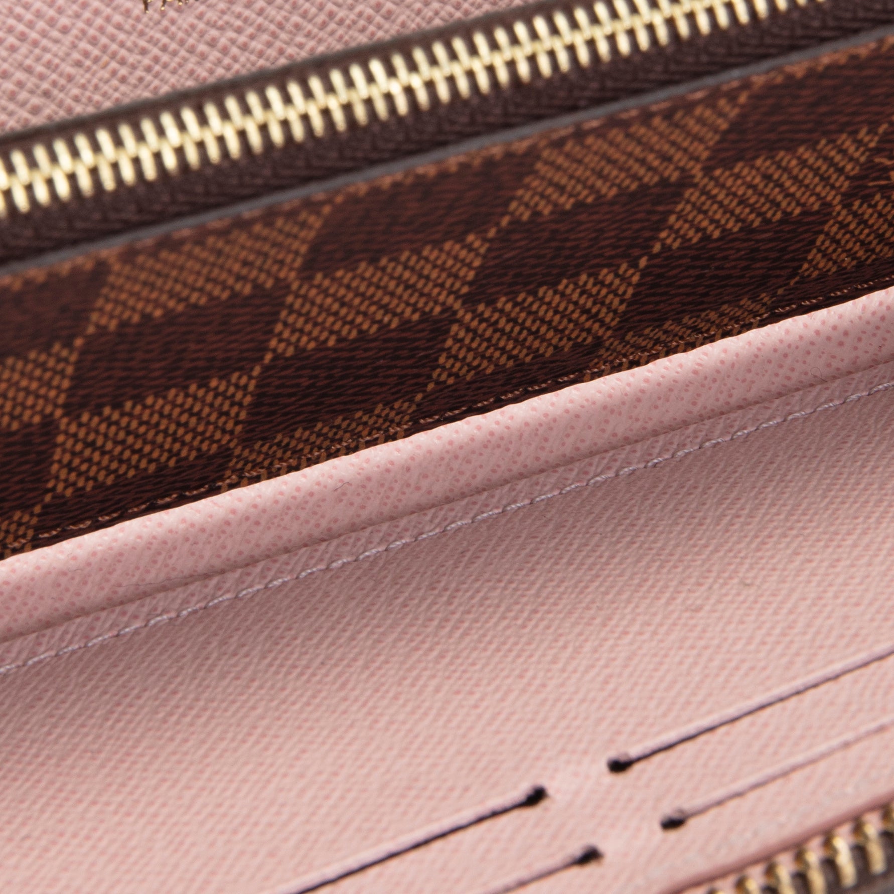LOUIS VUITTON Damier Ebene Clemence Wallet