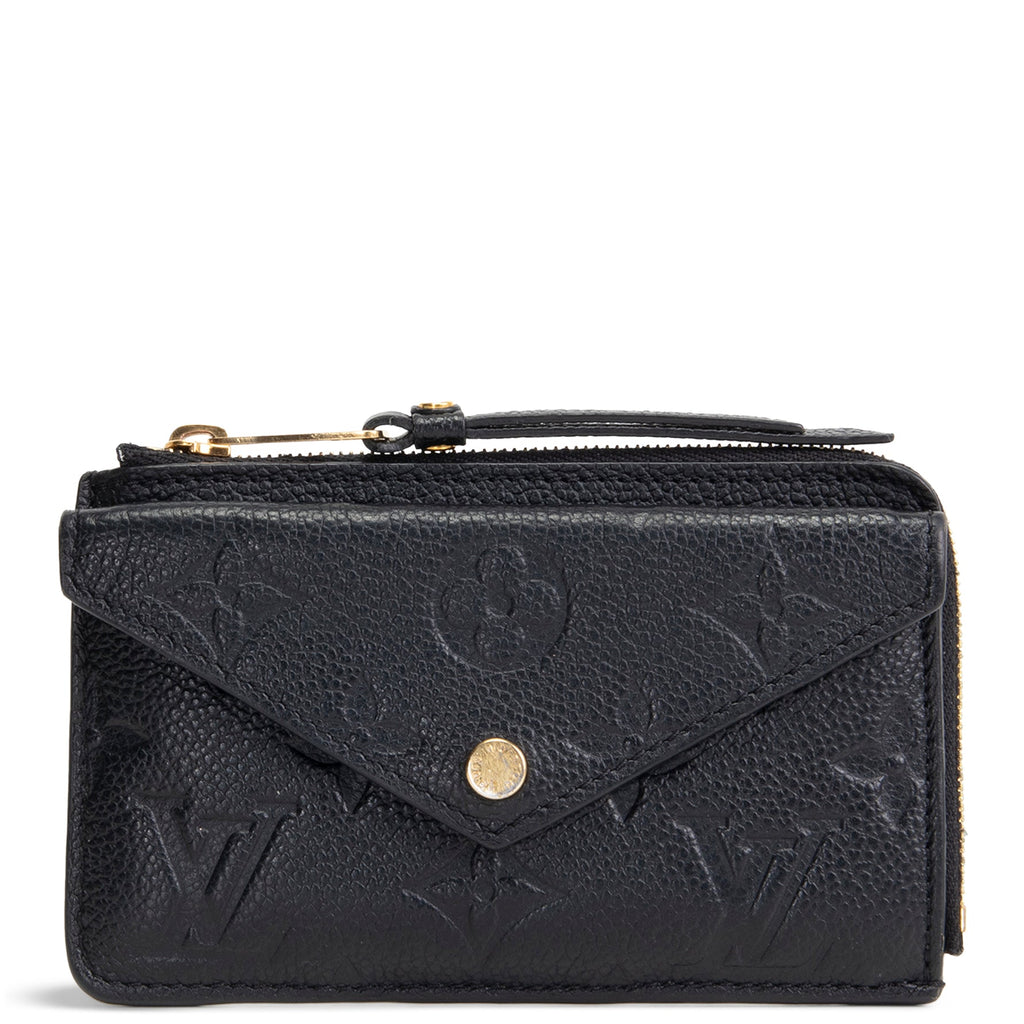 LOUIS VUITTON Empreinte Recto Verso Card Holder - Black