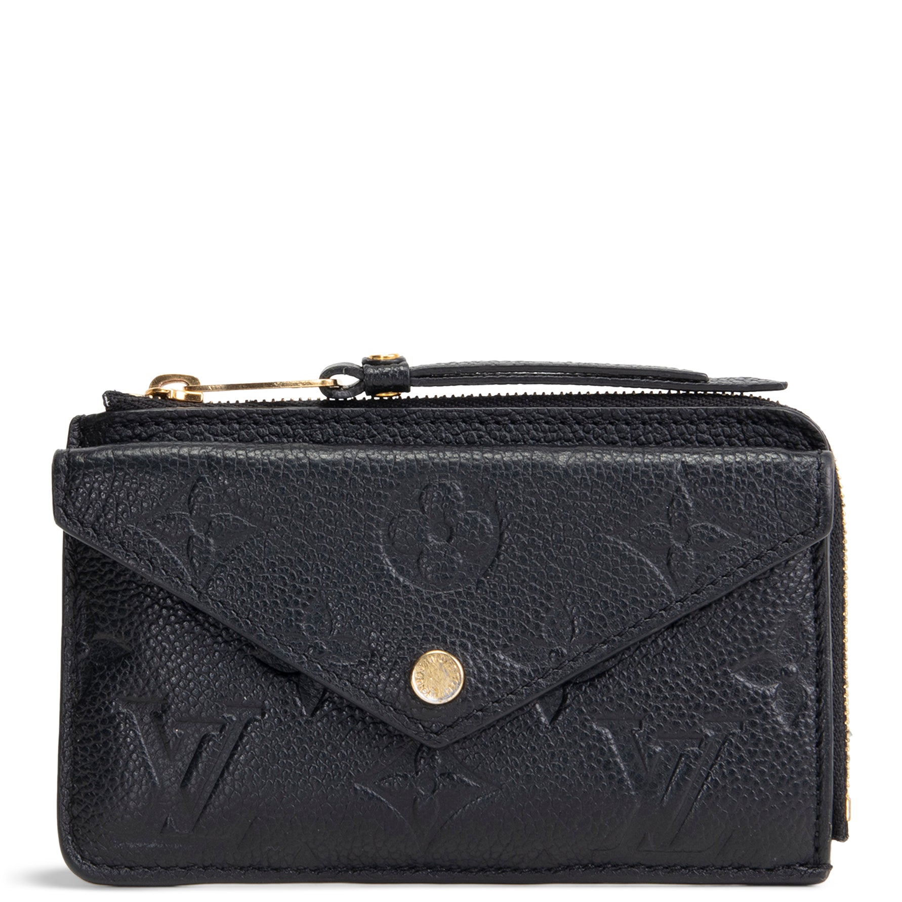 LOUIS VUITTON Empreinte Recto Verso Card Holder - Black