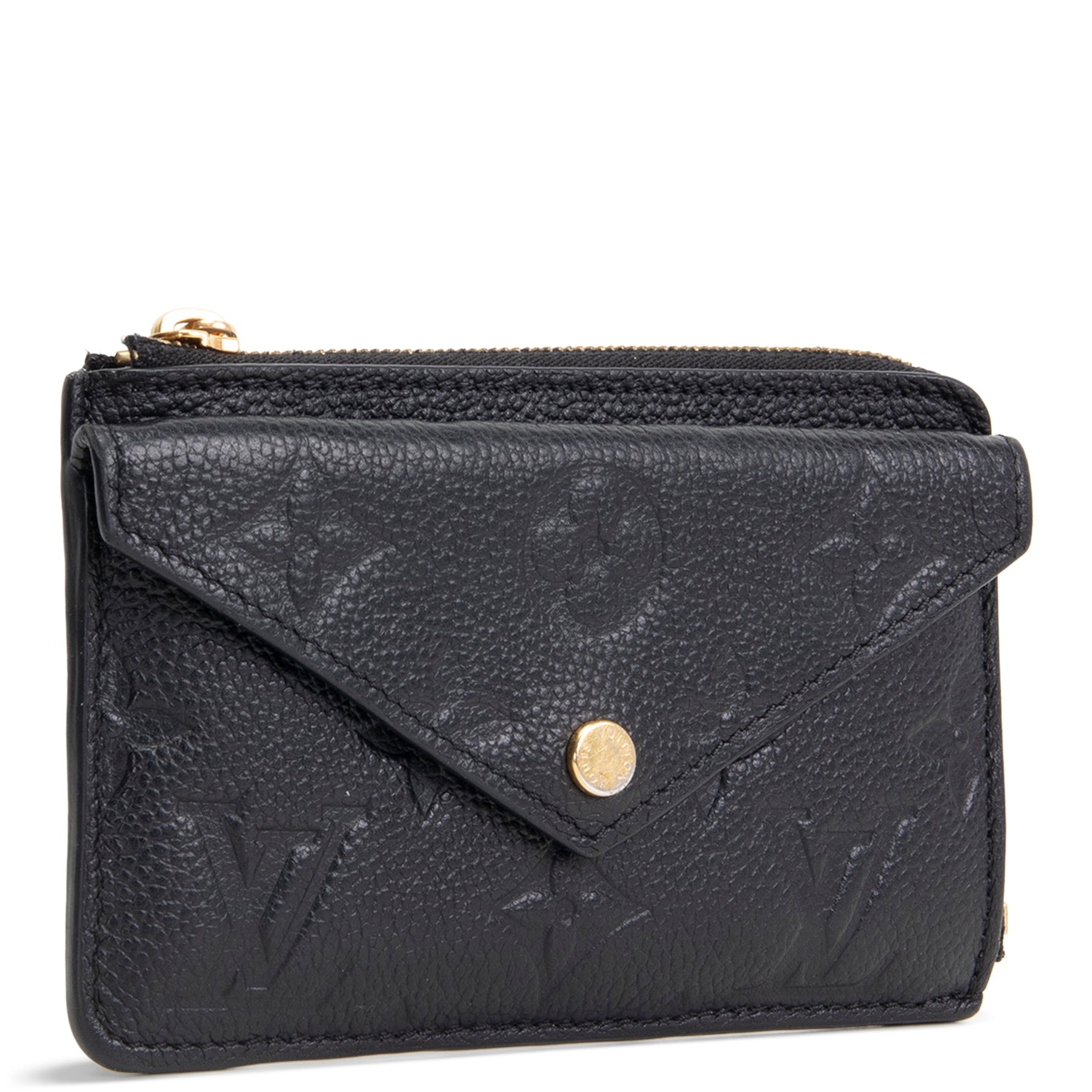 LOUIS VUITTON Empreinte Recto Verso Card Holder - Black