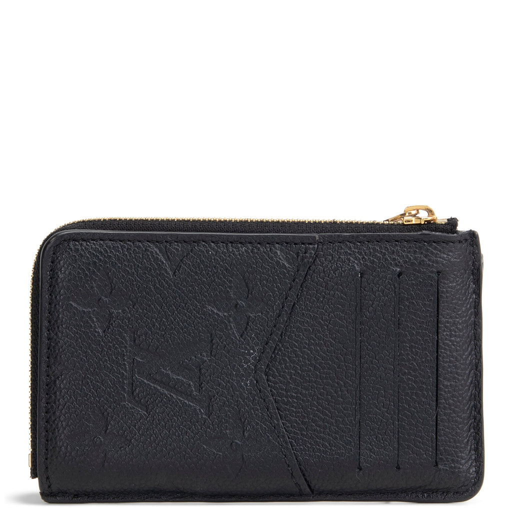 LOUIS VUITTON Empreinte Recto Verso Card Holder - Black
