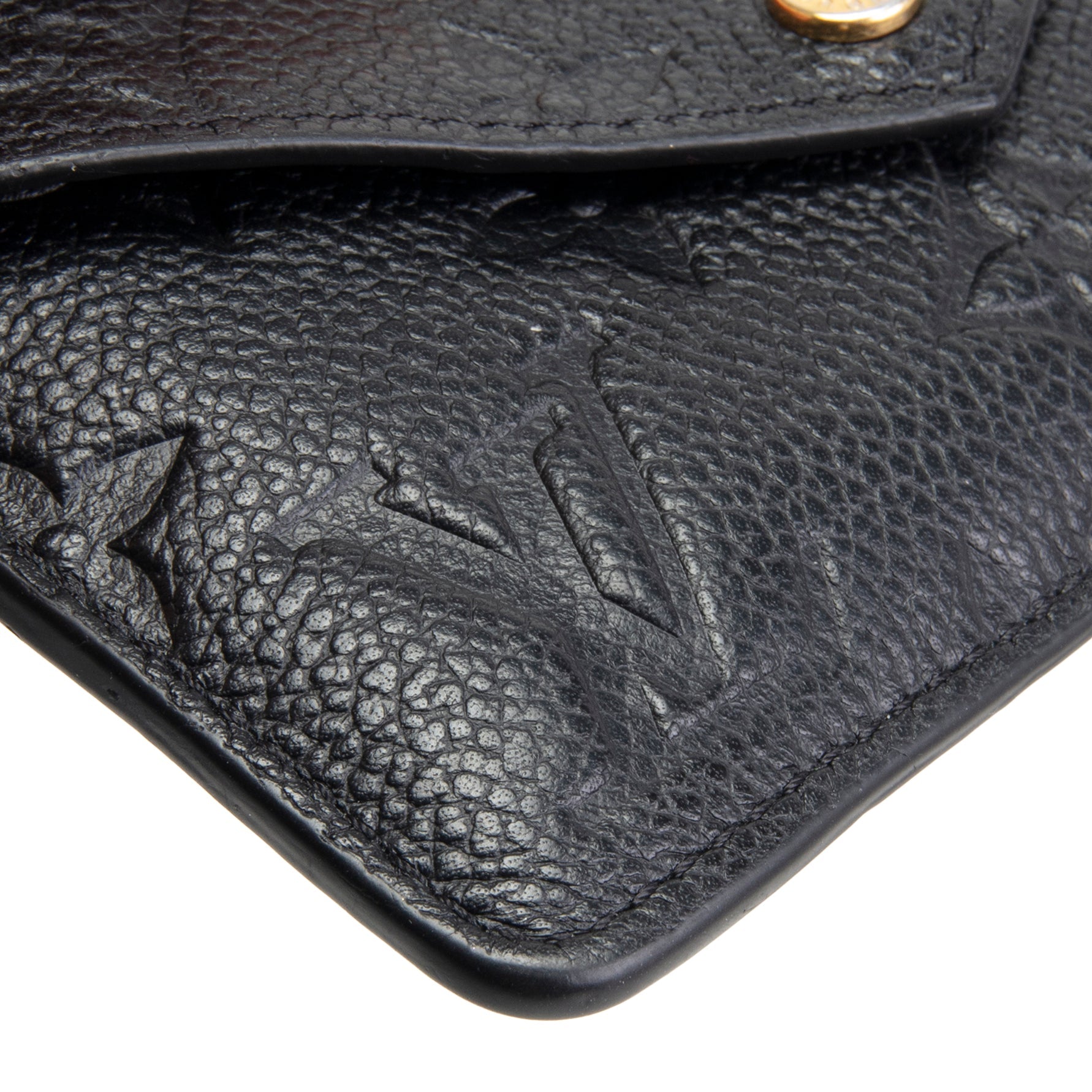 LOUIS VUITTON Empreinte Recto Verso Card Holder - Black