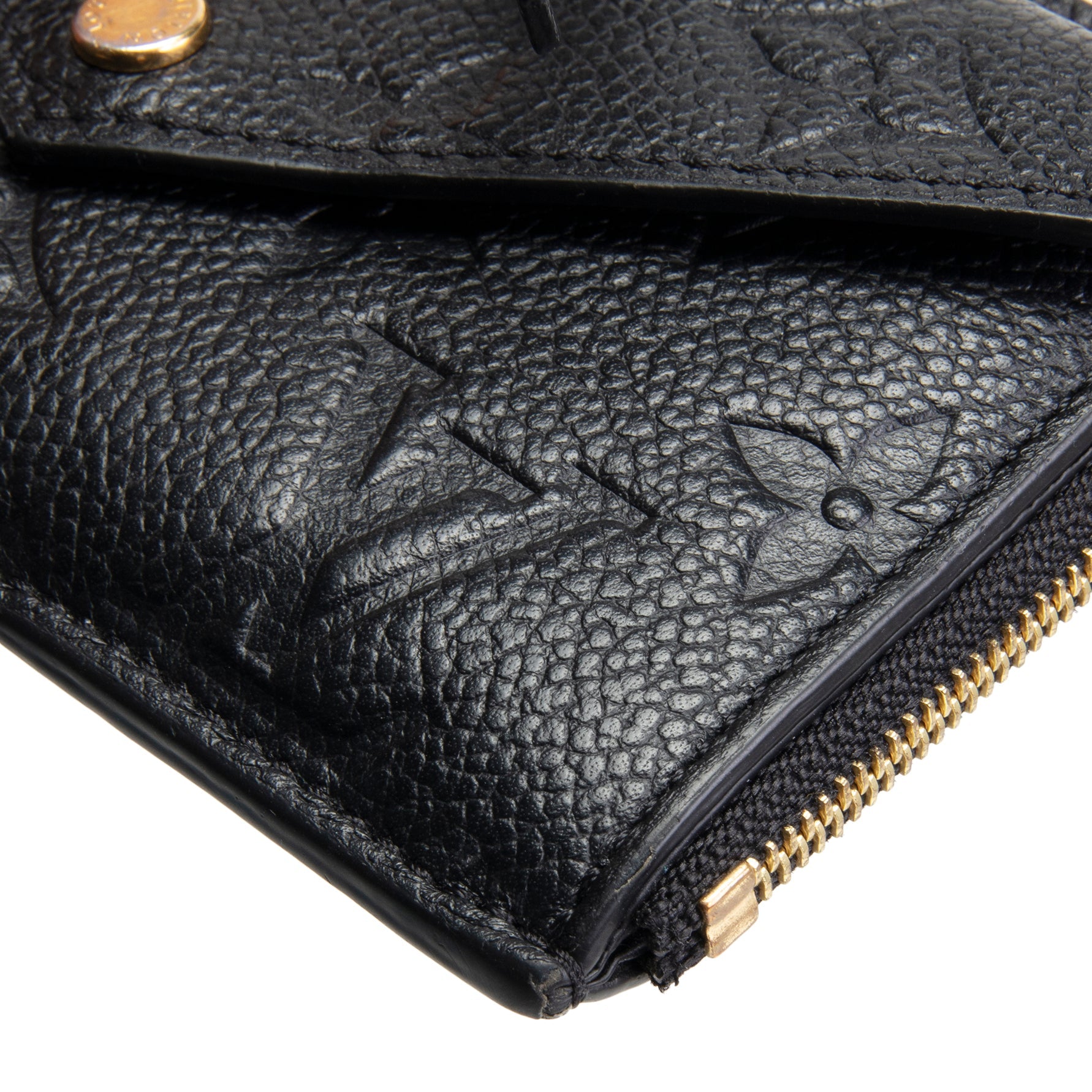 LOUIS VUITTON Empreinte Recto Verso Card Holder - Black