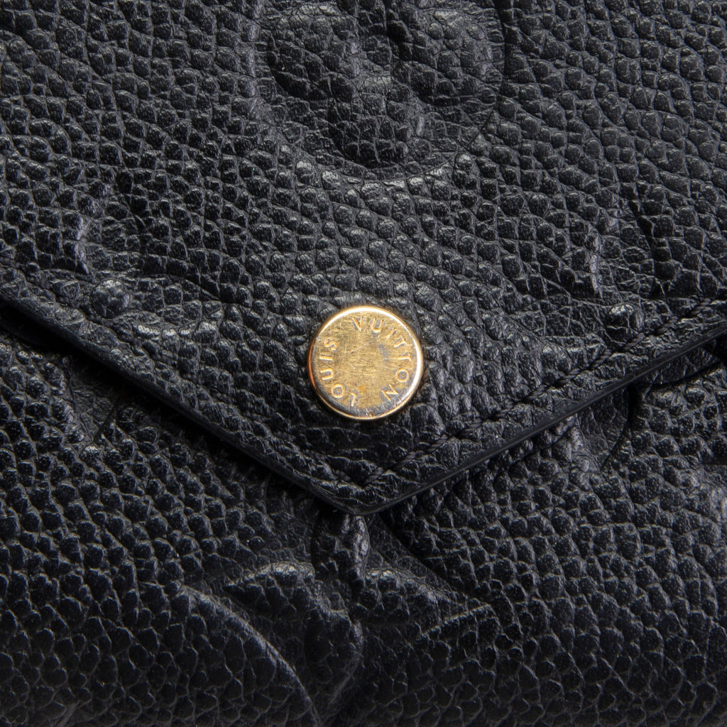 LOUIS VUITTON Empreinte Recto Verso Card Holder - Black