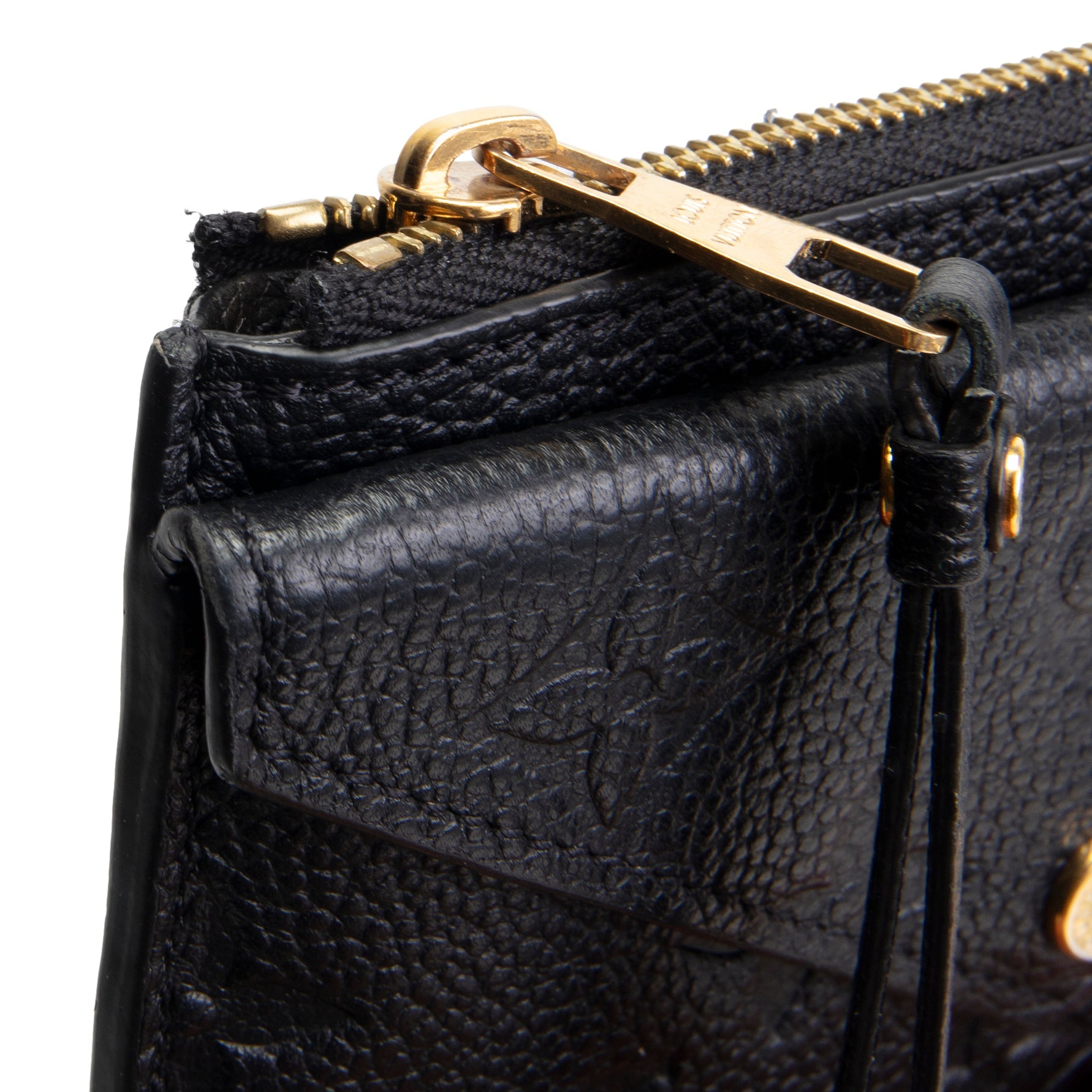 LOUIS VUITTON Empreinte Recto Verso Card Holder - Black