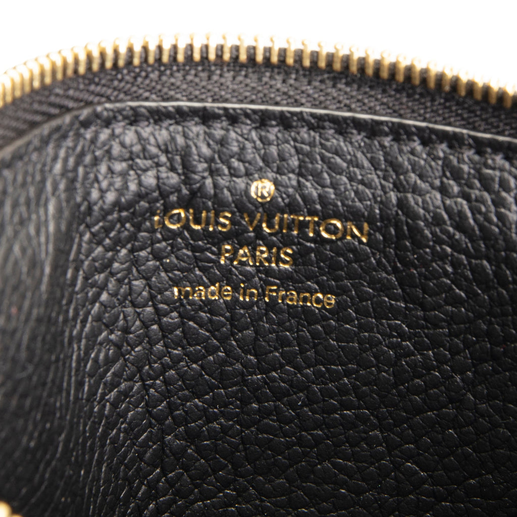 LOUIS VUITTON Empreinte Recto Verso Card Holder - Black