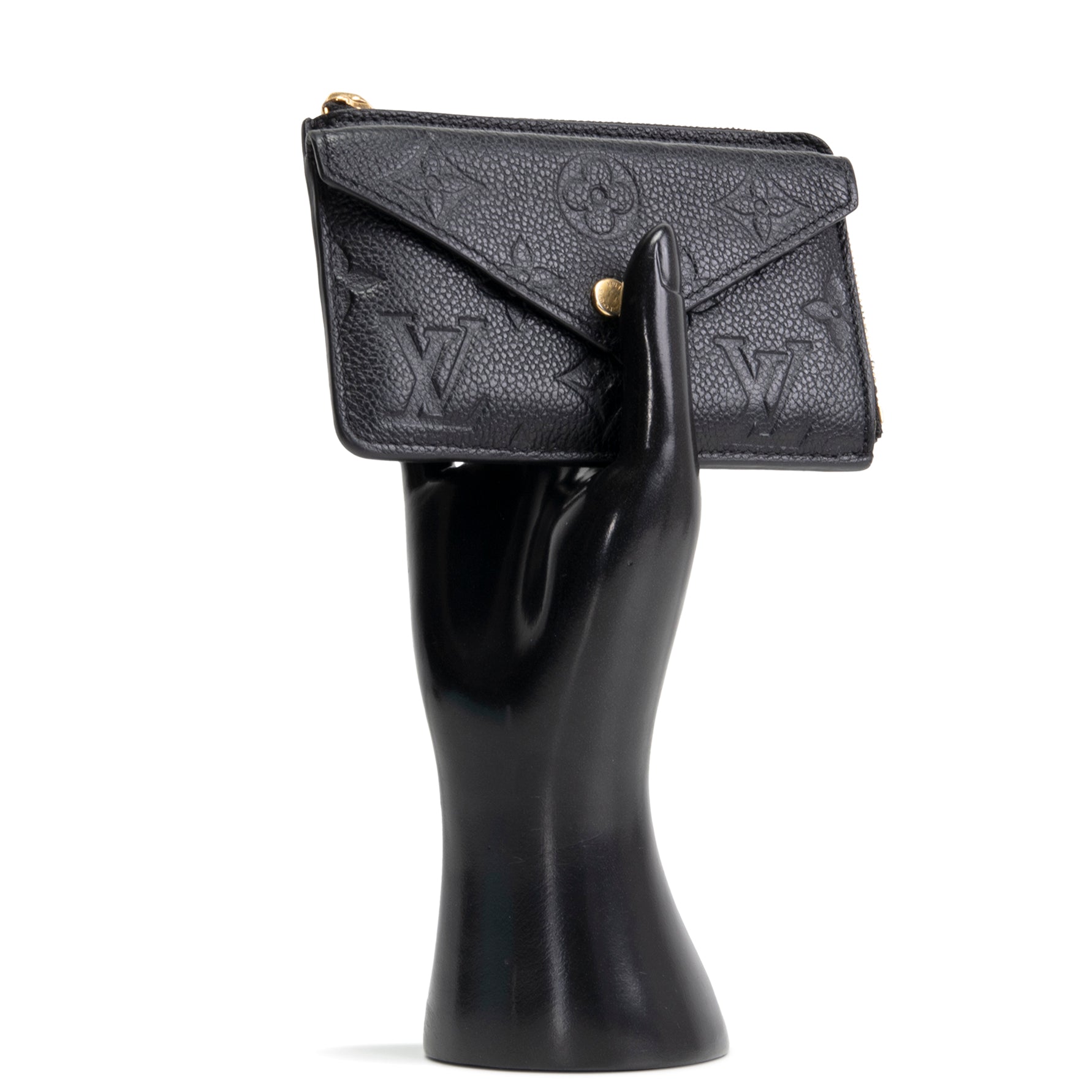 LOUIS VUITTON Empreinte Recto Verso Card Holder - Black