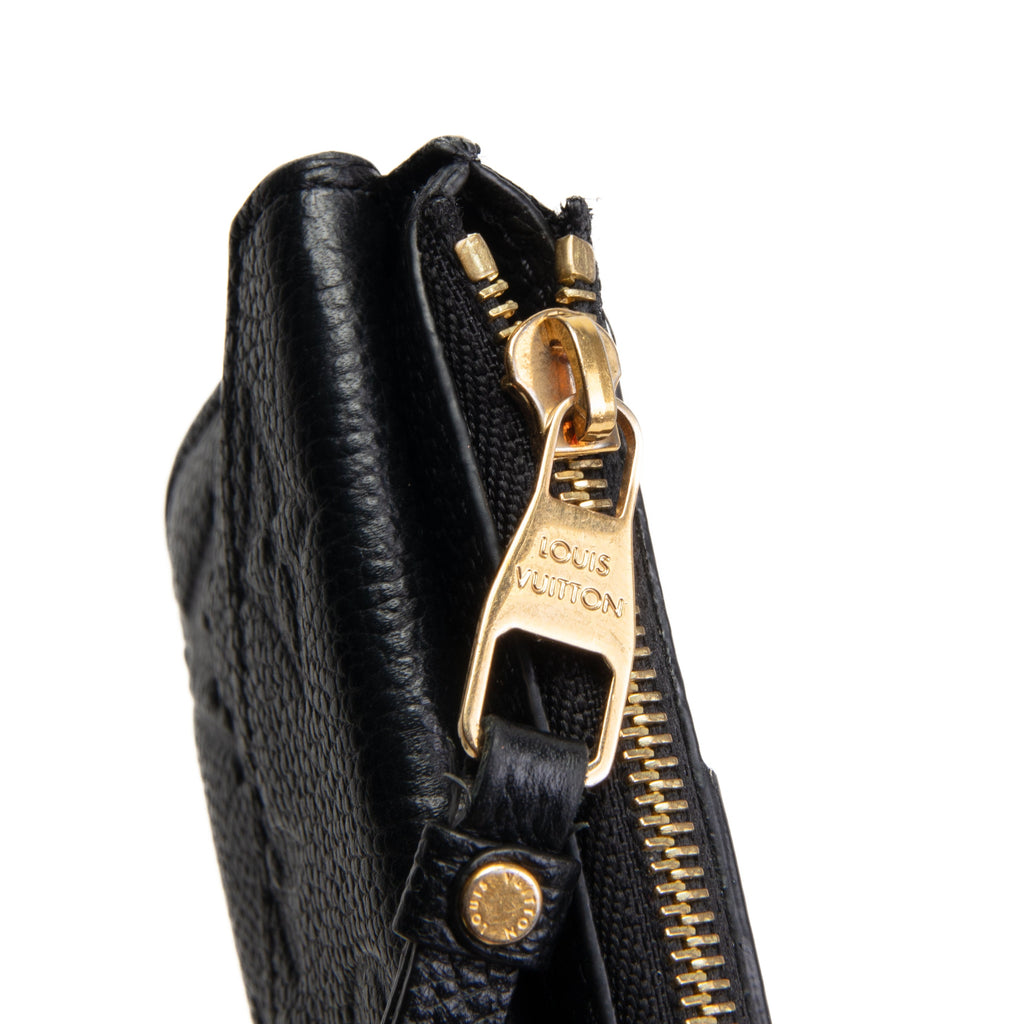 LOUIS VUITTON Empreinte Recto Verso Card Holder - Black