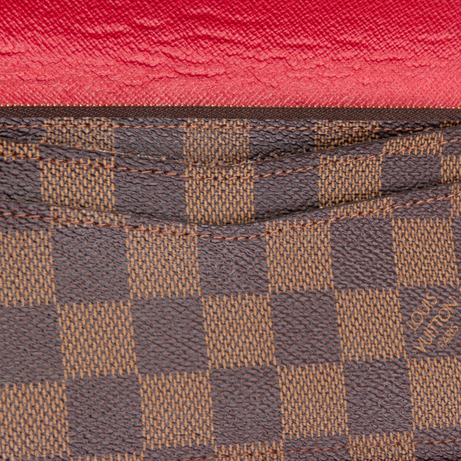 LOUIS VUITTON Damier Ebene Josephine Wallet